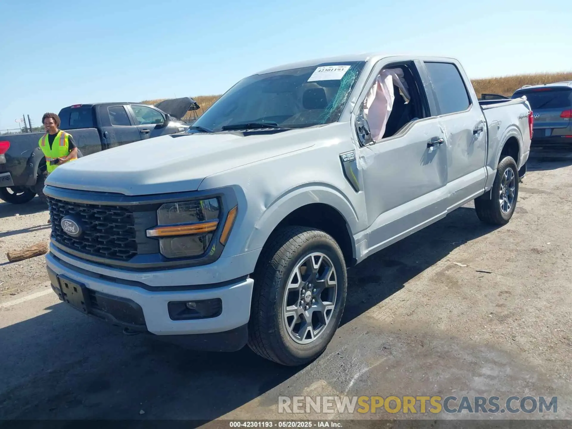 2 Photograph of a damaged car 1FTFW2L57RKF05854 FORD F-150 2024