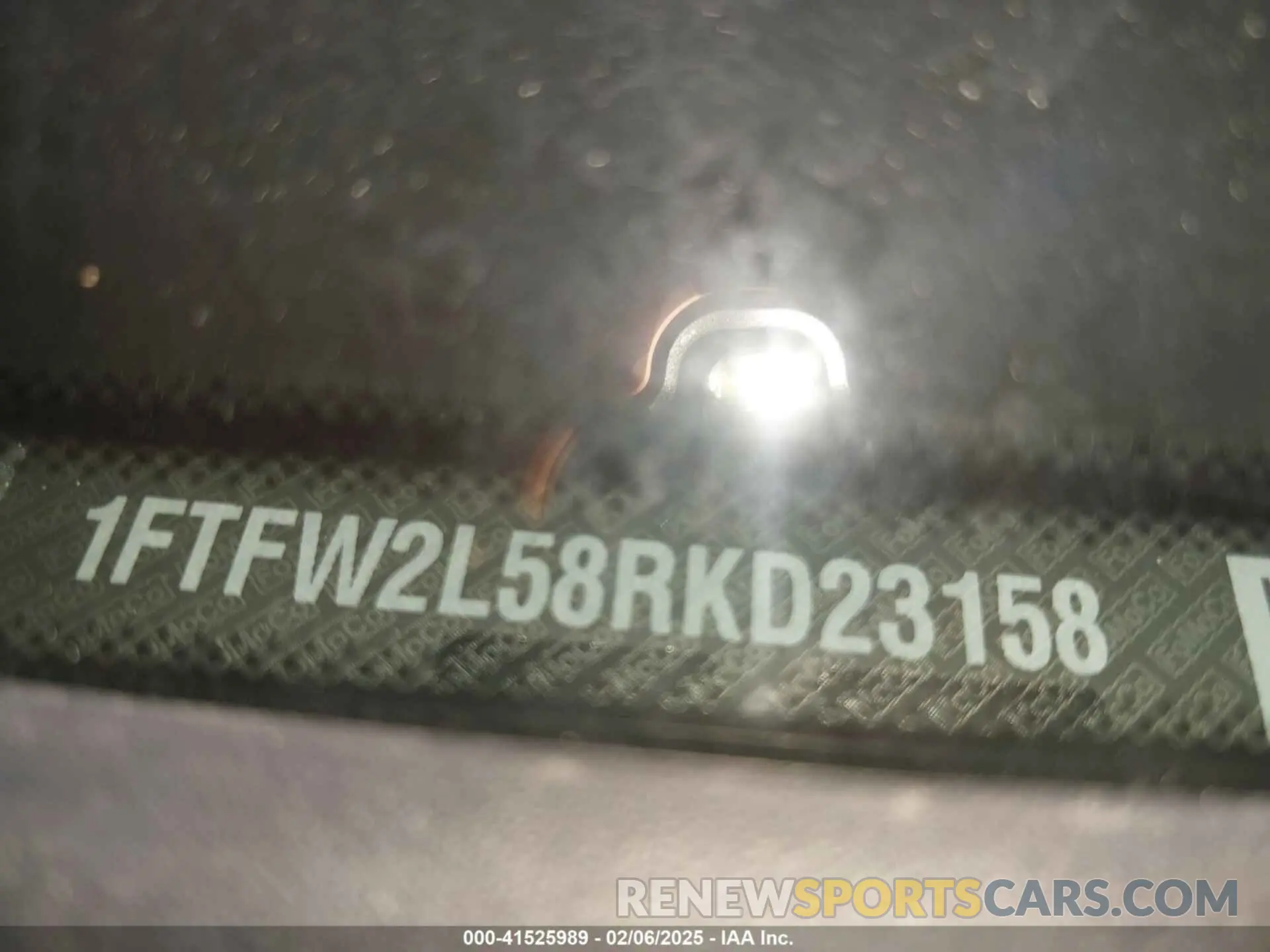 9 Photograph of a damaged car 1FTFW2L58RKD23158 FORD F-150 2024