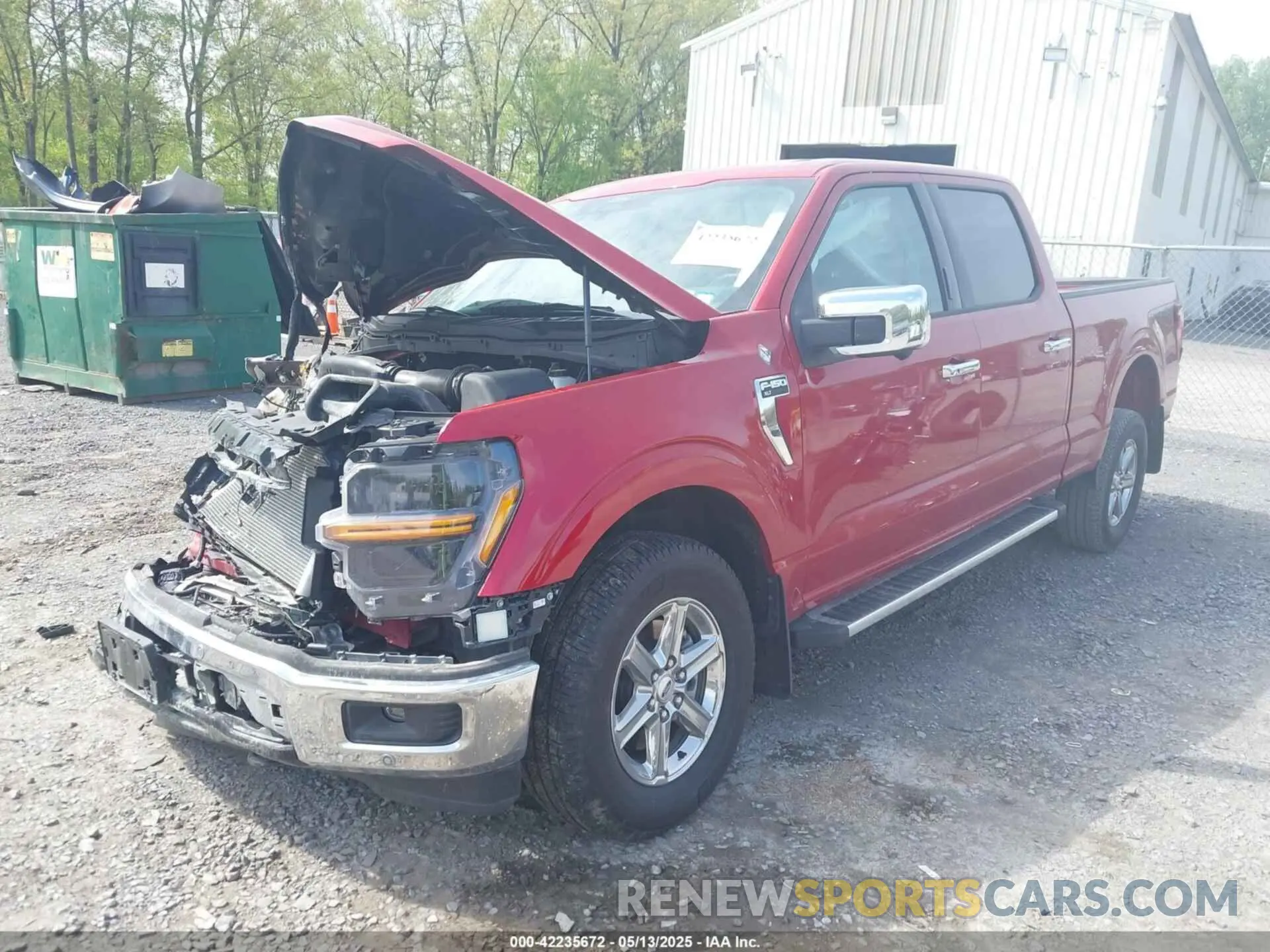 2 Photograph of a damaged car 1FTFW3L80RKD08038 FORD F-150 2024