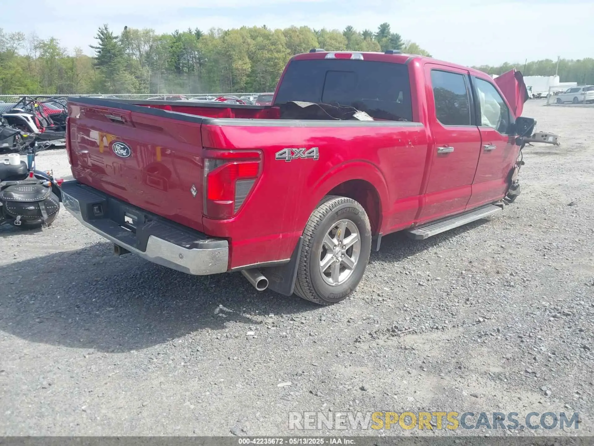 4 Photograph of a damaged car 1FTFW3L80RKD08038 FORD F-150 2024