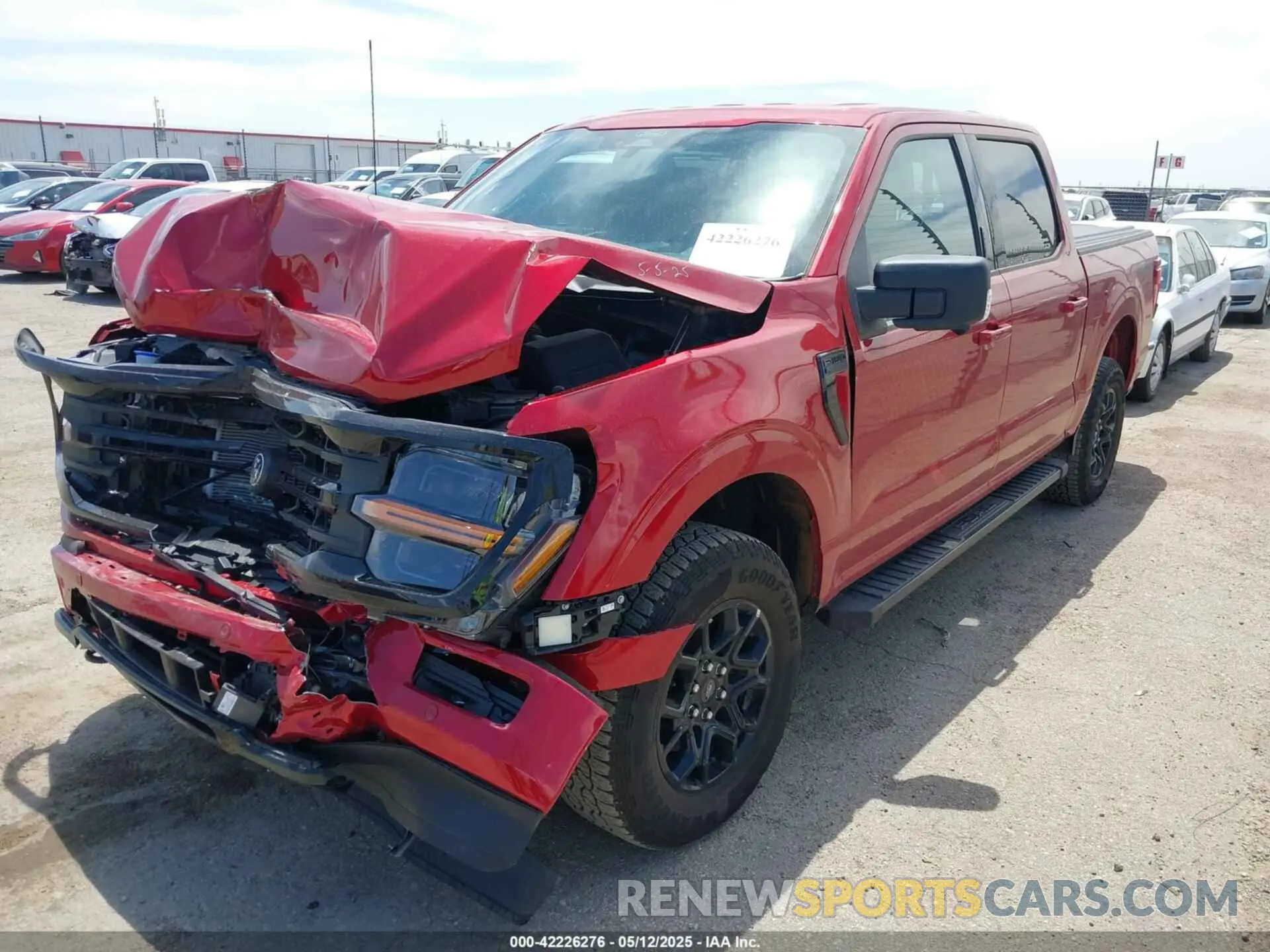 2 Photograph of a damaged car 1FTFW3L87RKF09855 FORD F-150 2024