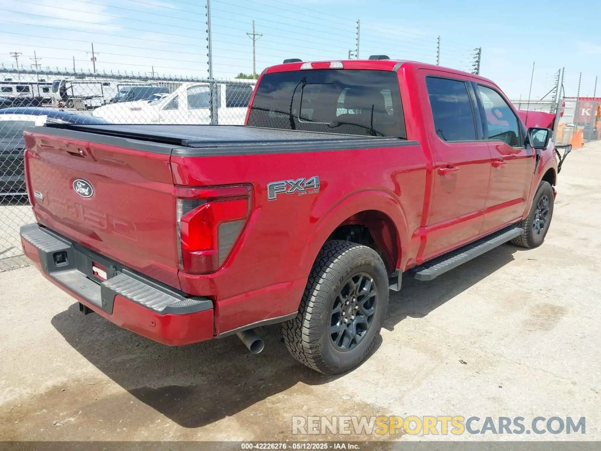4 Photograph of a damaged car 1FTFW3L87RKF09855 FORD F-150 2024