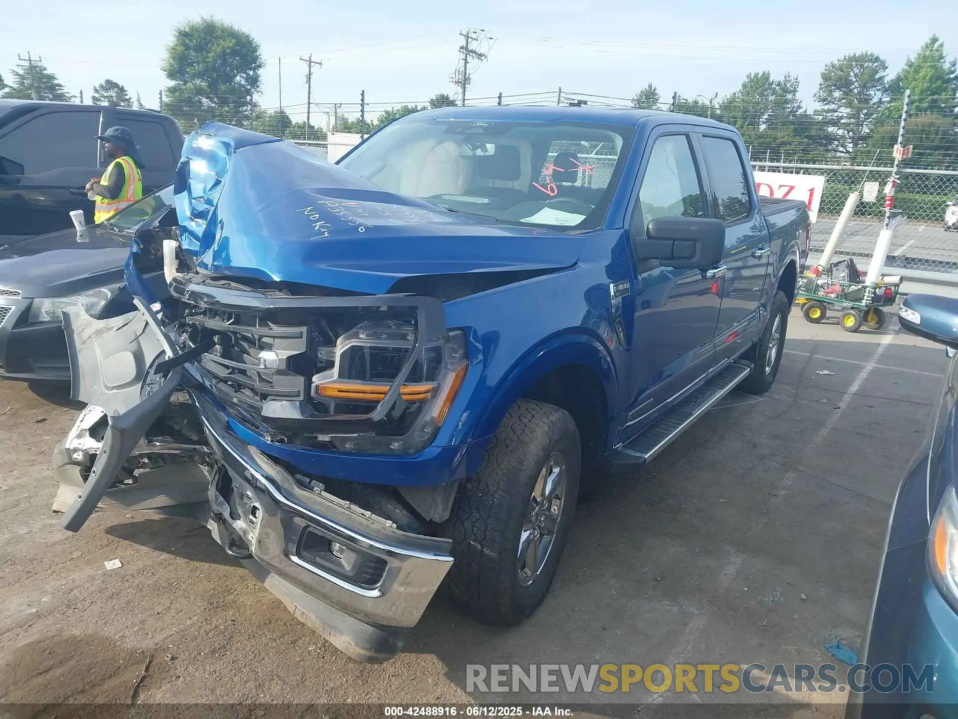 2 Photograph of a damaged car 1FTFW3LD7RFA35556 FORD F-150 2024