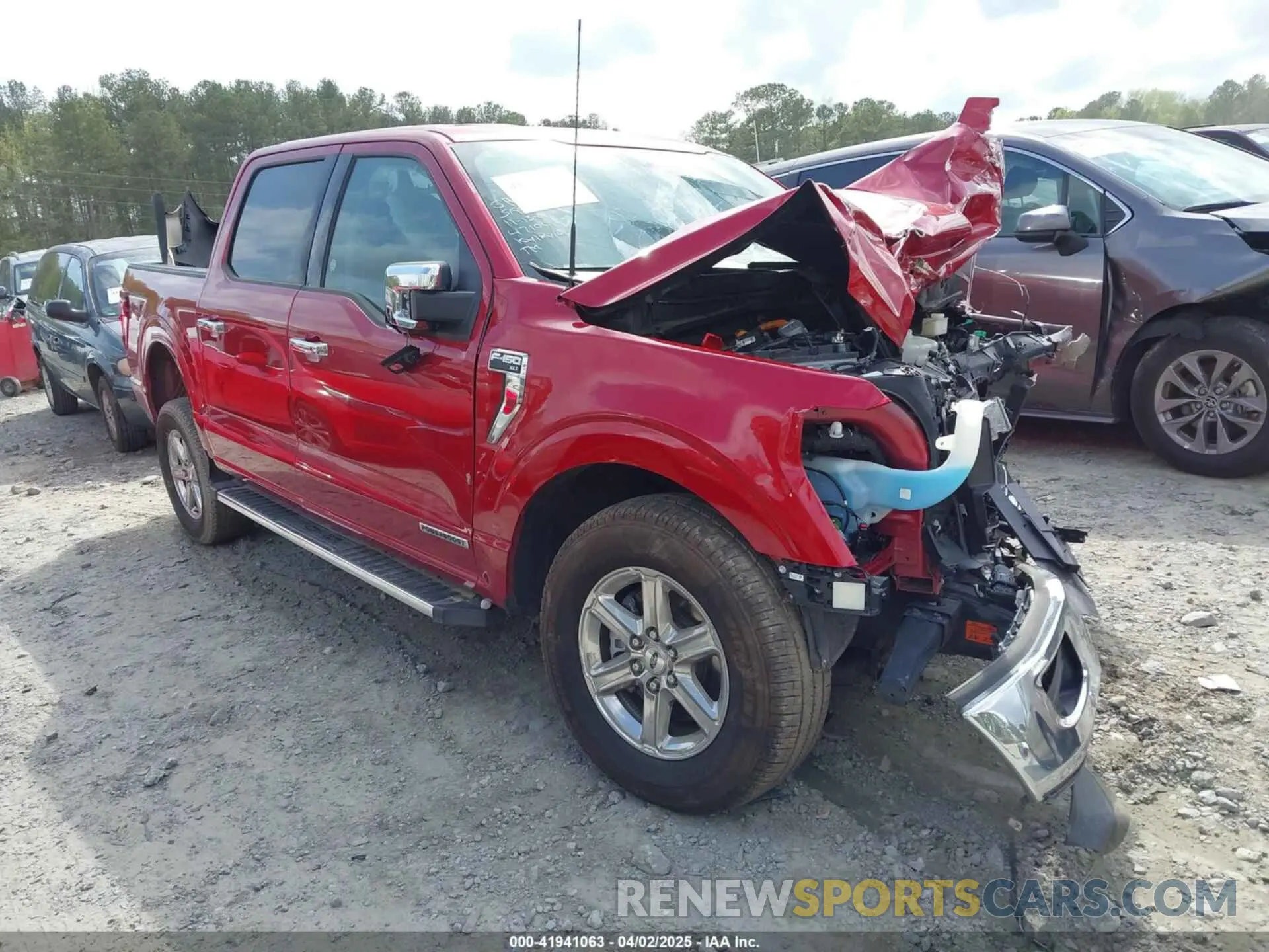 1 Photograph of a damaged car 1FTFW3LD8RFA31497 FORD F-150 2024