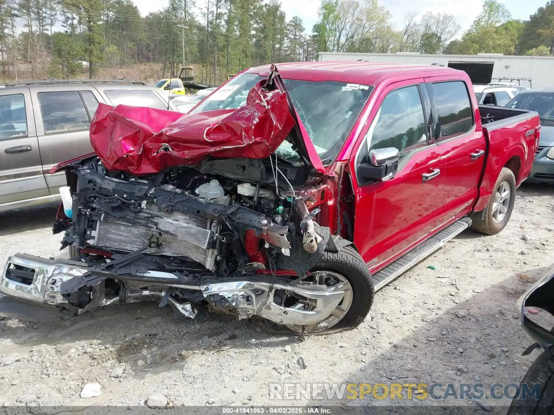 2 Photograph of a damaged car 1FTFW3LD8RFA31497 FORD F-150 2024