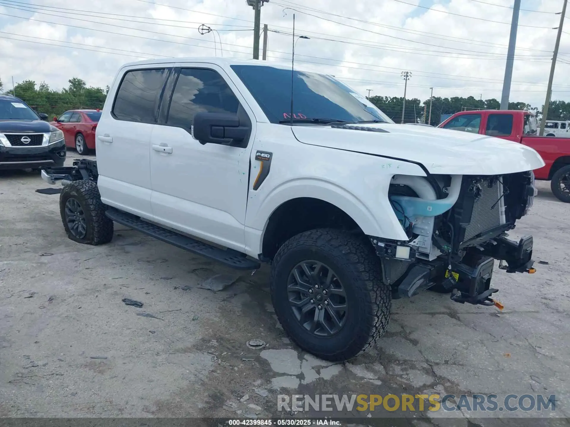 1 Photograph of a damaged car 1FTFW4L5XRFB15187 FORD F-150 2024