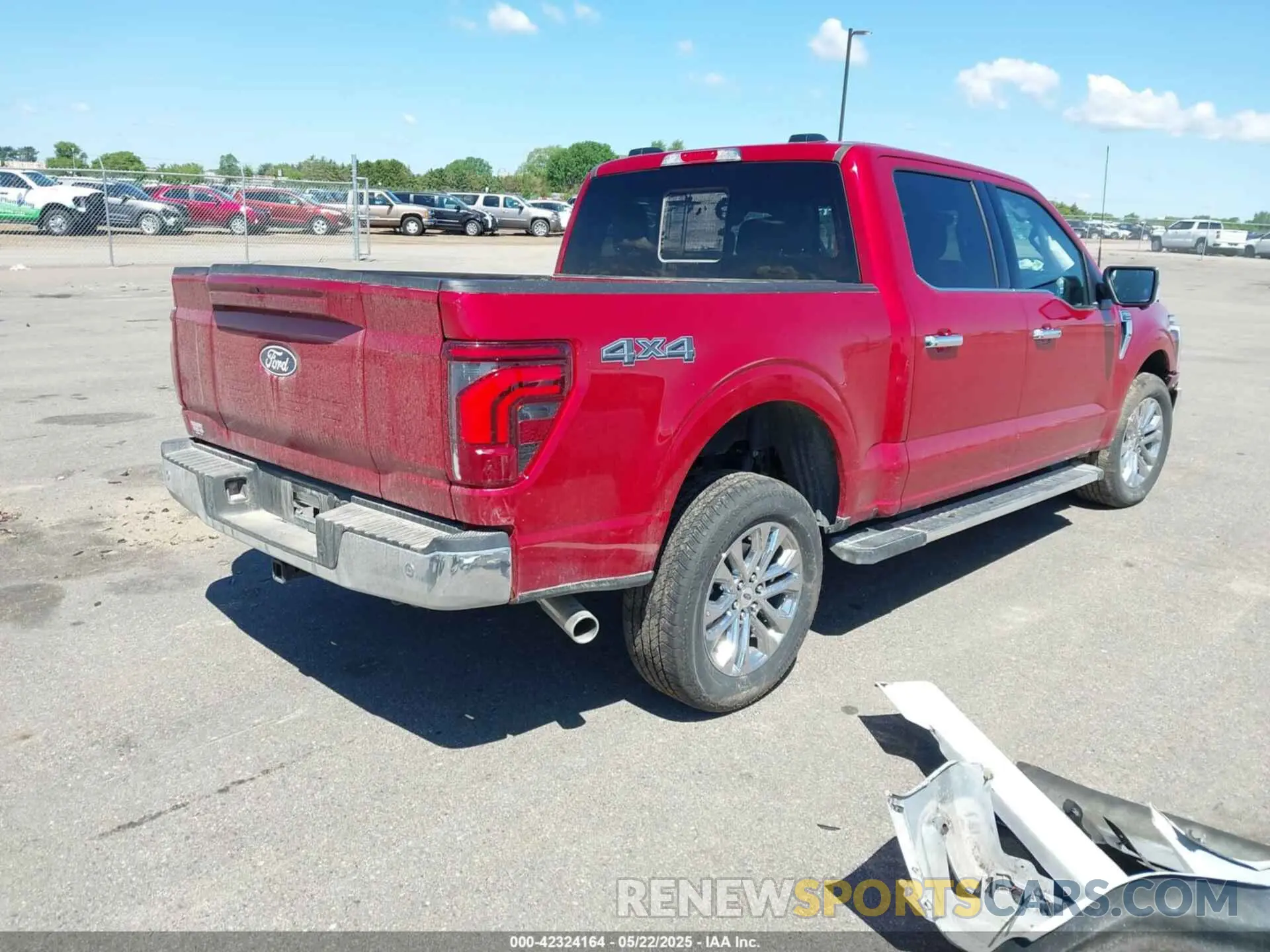 4 Photograph of a damaged car 1FTFW5L86RFB92770 FORD F-150 2024