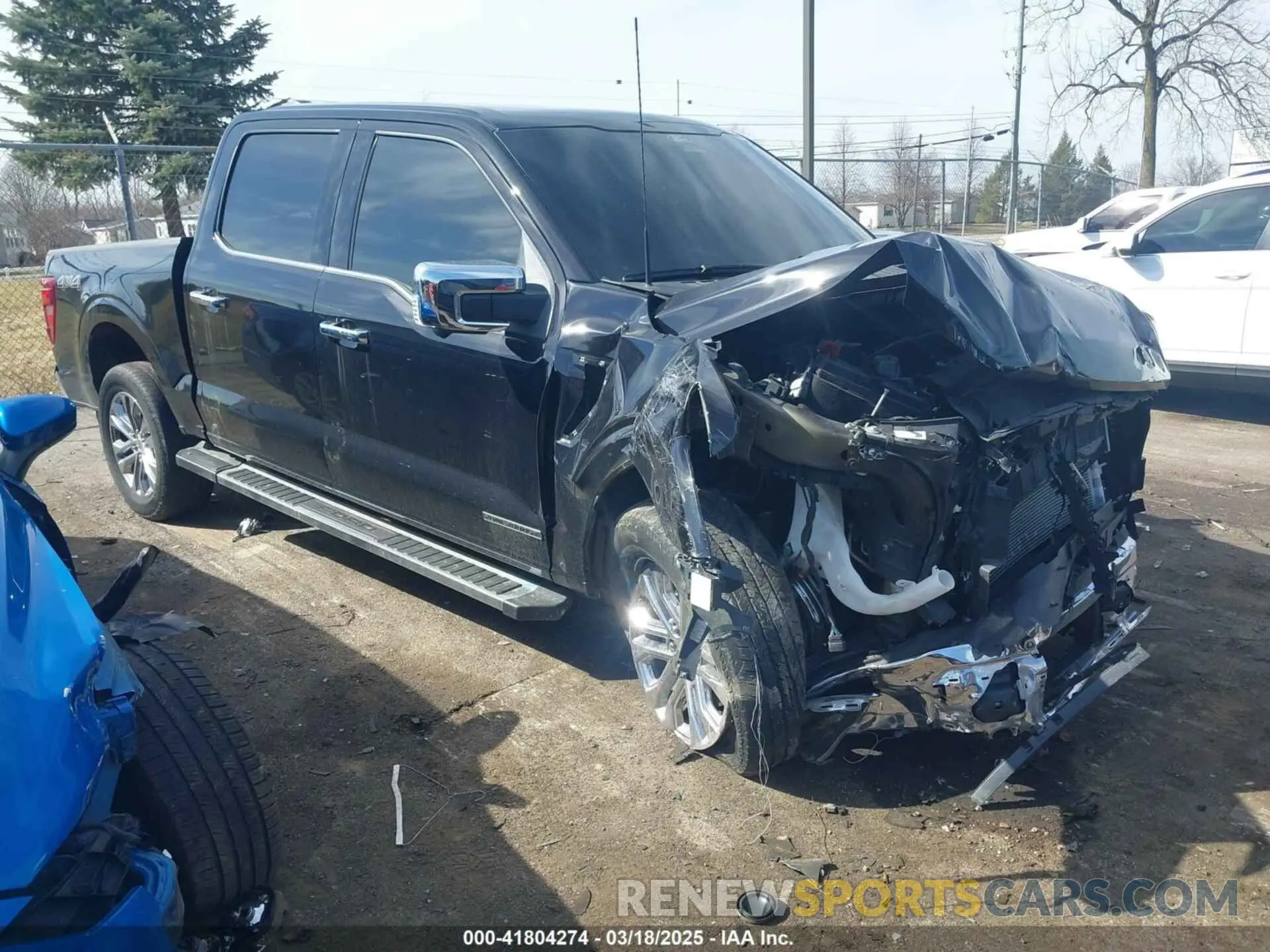 1 Photograph of a damaged car 1FTFW5LD4RFA34313 FORD F-150 2024
