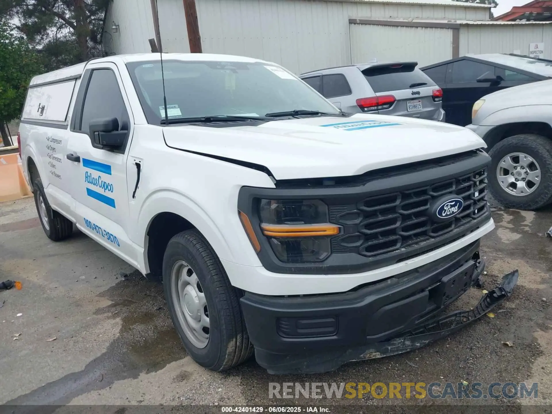 1 Photograph of a damaged car 1FTMF1KP0RKD98764 FORD F-150 2024