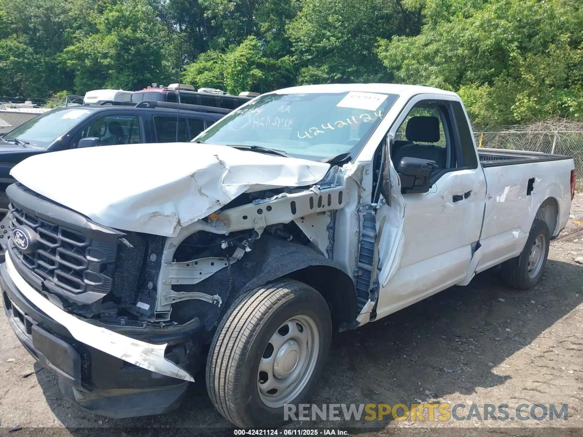 2 Photograph of a damaged car 1FTMF1KP6RKD42523 FORD F-150 2024