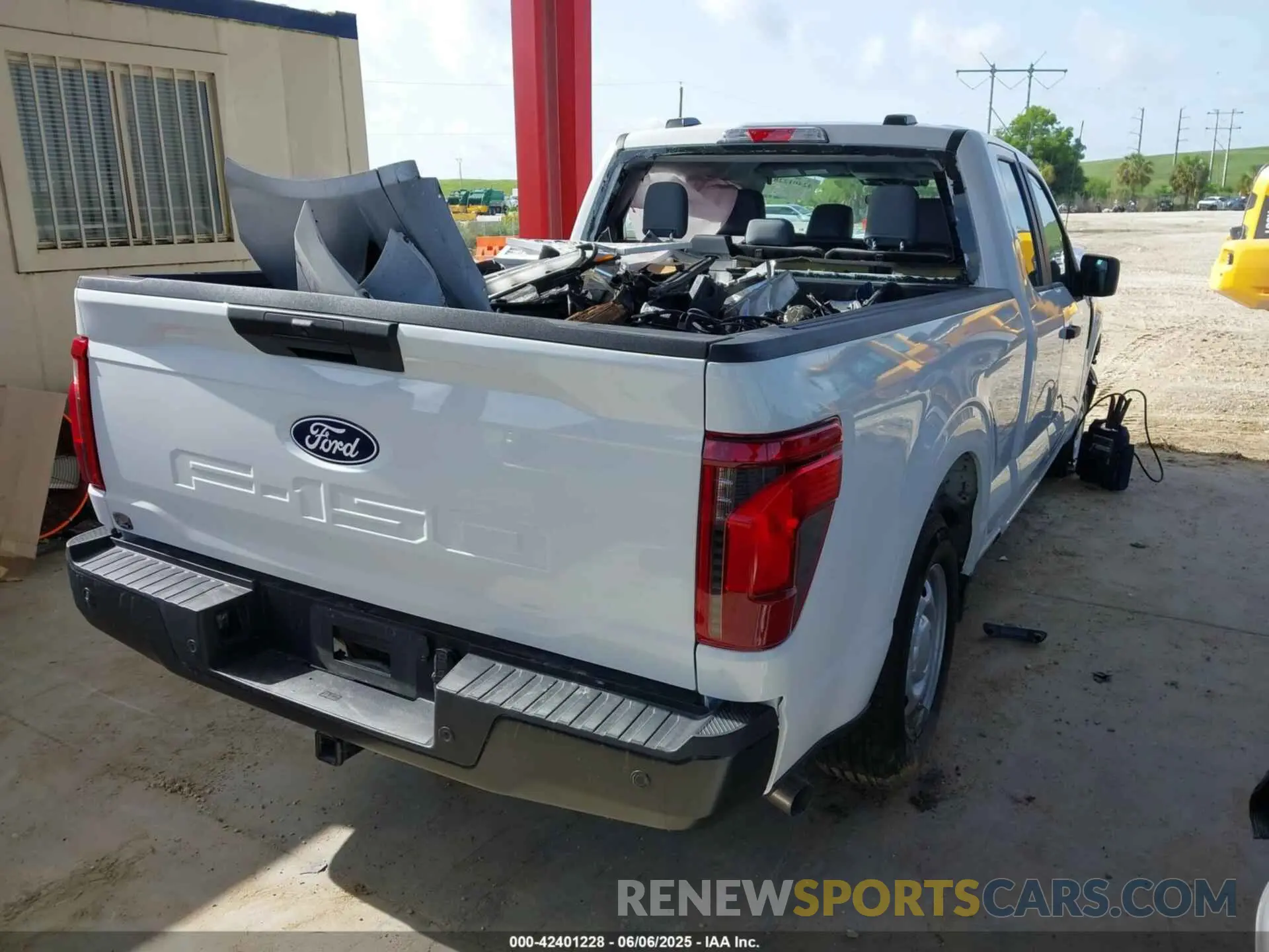 4 Photograph of a damaged car 1FTMF1KP9RKE39974 FORD F-150 2024