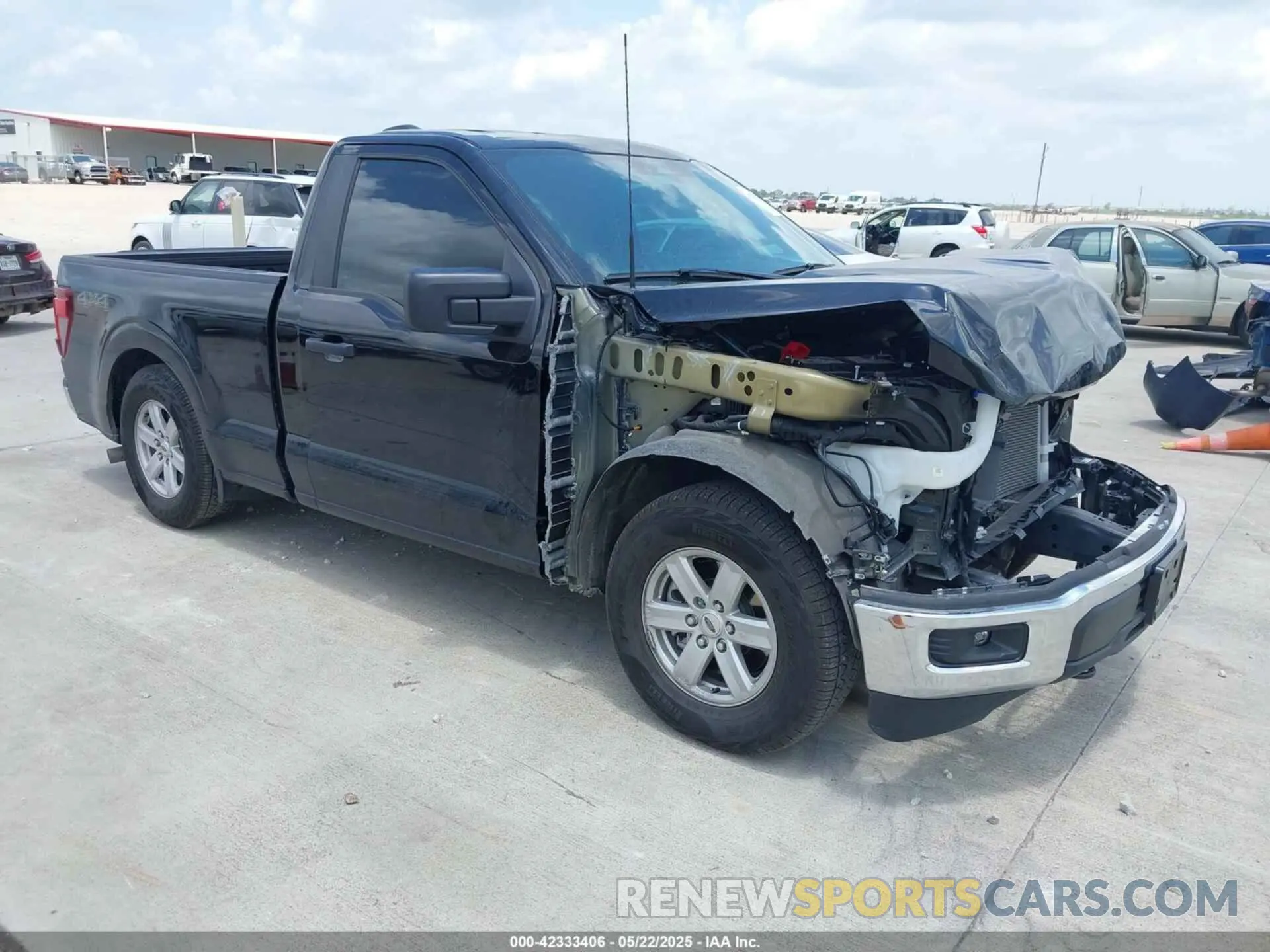 1 Photograph of a damaged car 1FTMF1L51RKE68012 FORD F-150 2024
