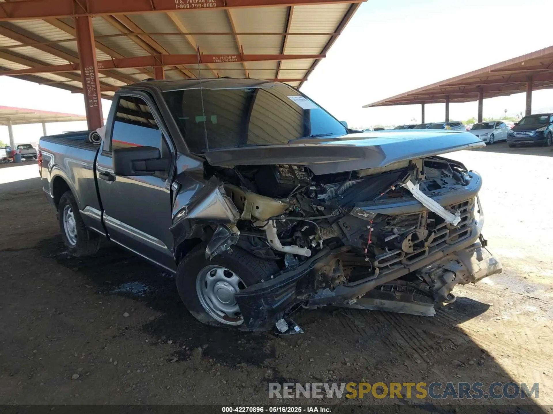 1 Photograph of a damaged car 1FTMF1L56RKE92614 FORD F-150 2024