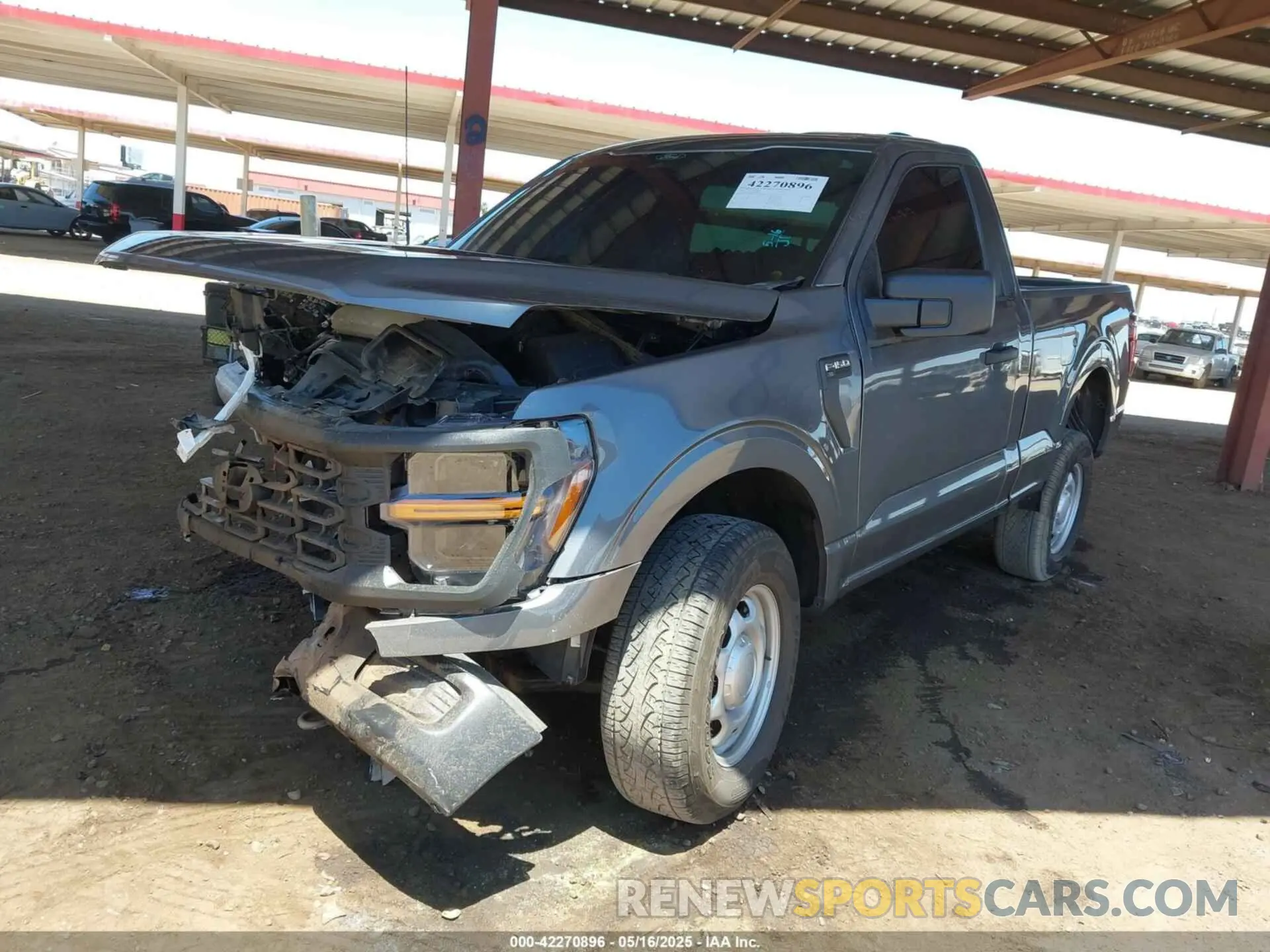 2 Photograph of a damaged car 1FTMF1L56RKE92614 FORD F-150 2024
