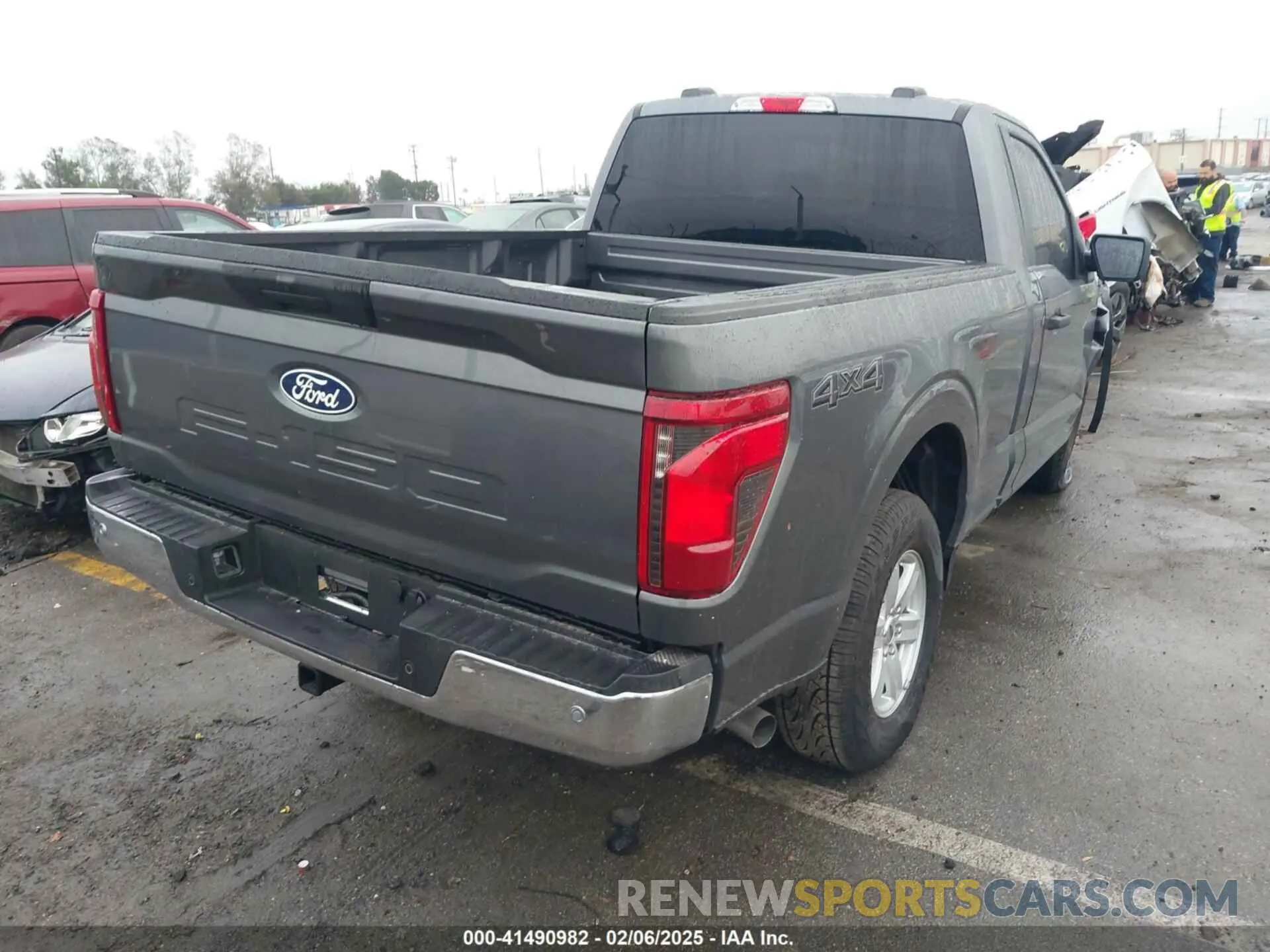 4 Photograph of a damaged car 1FTMF1L59RKF00396 FORD F-150 2024