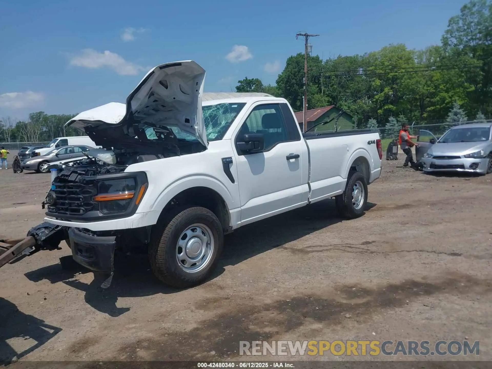 2 Photograph of a damaged car 1FTMF1LP5RKF07993 FORD F-150 2024