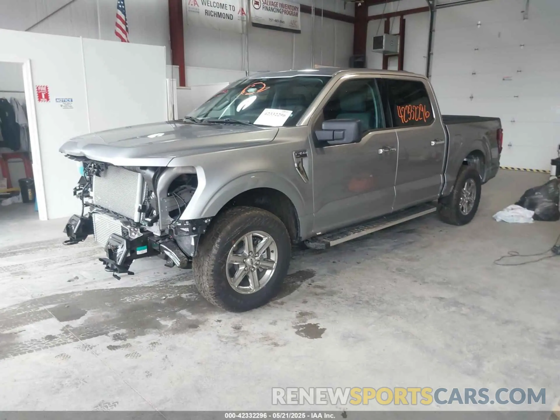 2 Photograph of a damaged car 1FTEW3LP9SKE07398 FORD F-150 2025