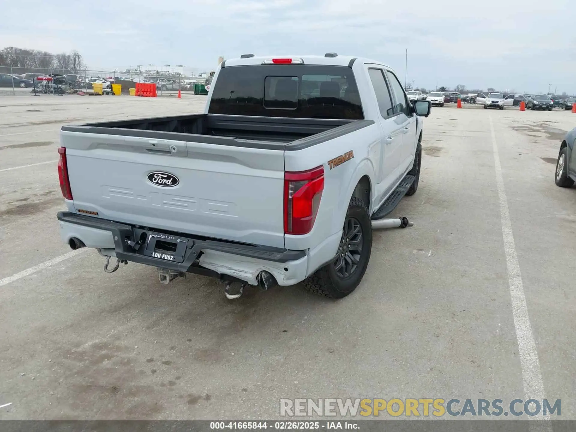 4 Photograph of a damaged car 1FTFW4L53SFA14787 FORD F-150 2025
