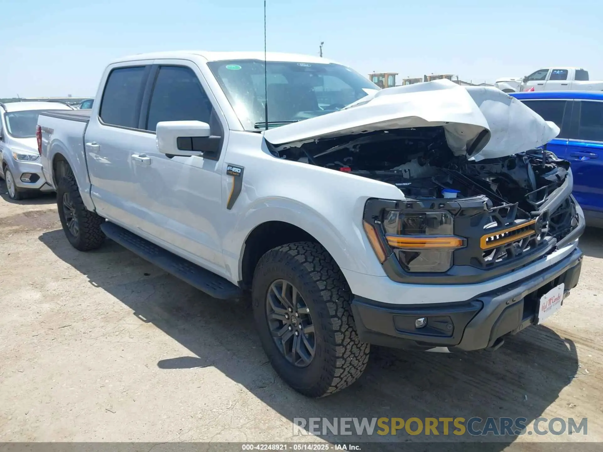 1 Photograph of a damaged car 1FTFW4L55SFA61206 FORD F-150 2025