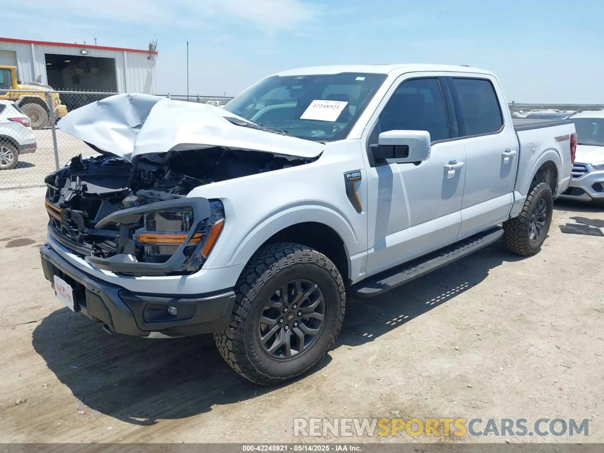 2 Photograph of a damaged car 1FTFW4L55SFA61206 FORD F-150 2025
