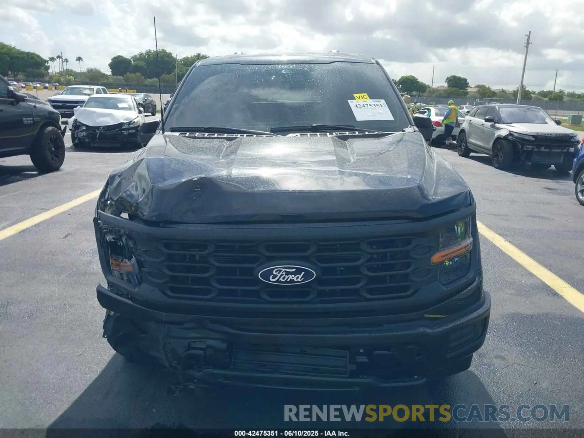 12 Photograph of a damaged car 1FTMF1L50SKD57991 FORD F-150 2025