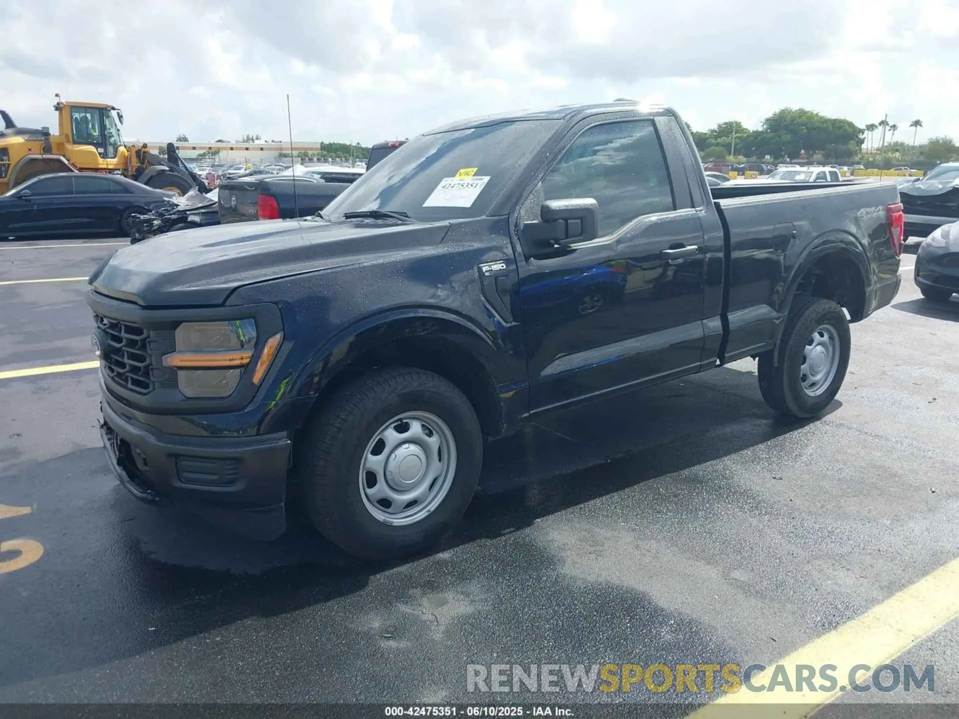 2 Photograph of a damaged car 1FTMF1L50SKD57991 FORD F-150 2025