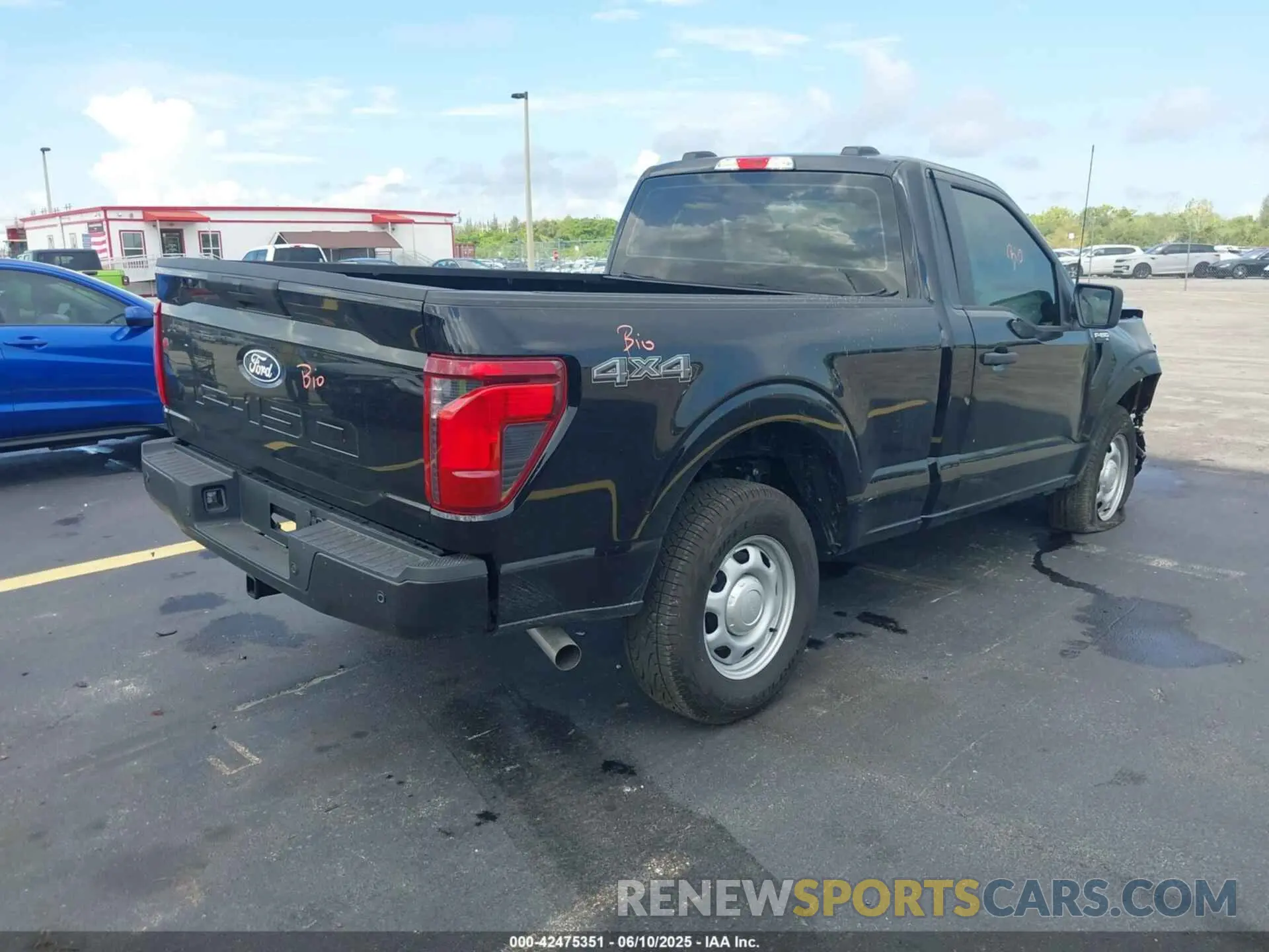 4 Photograph of a damaged car 1FTMF1L50SKD57991 FORD F-150 2025