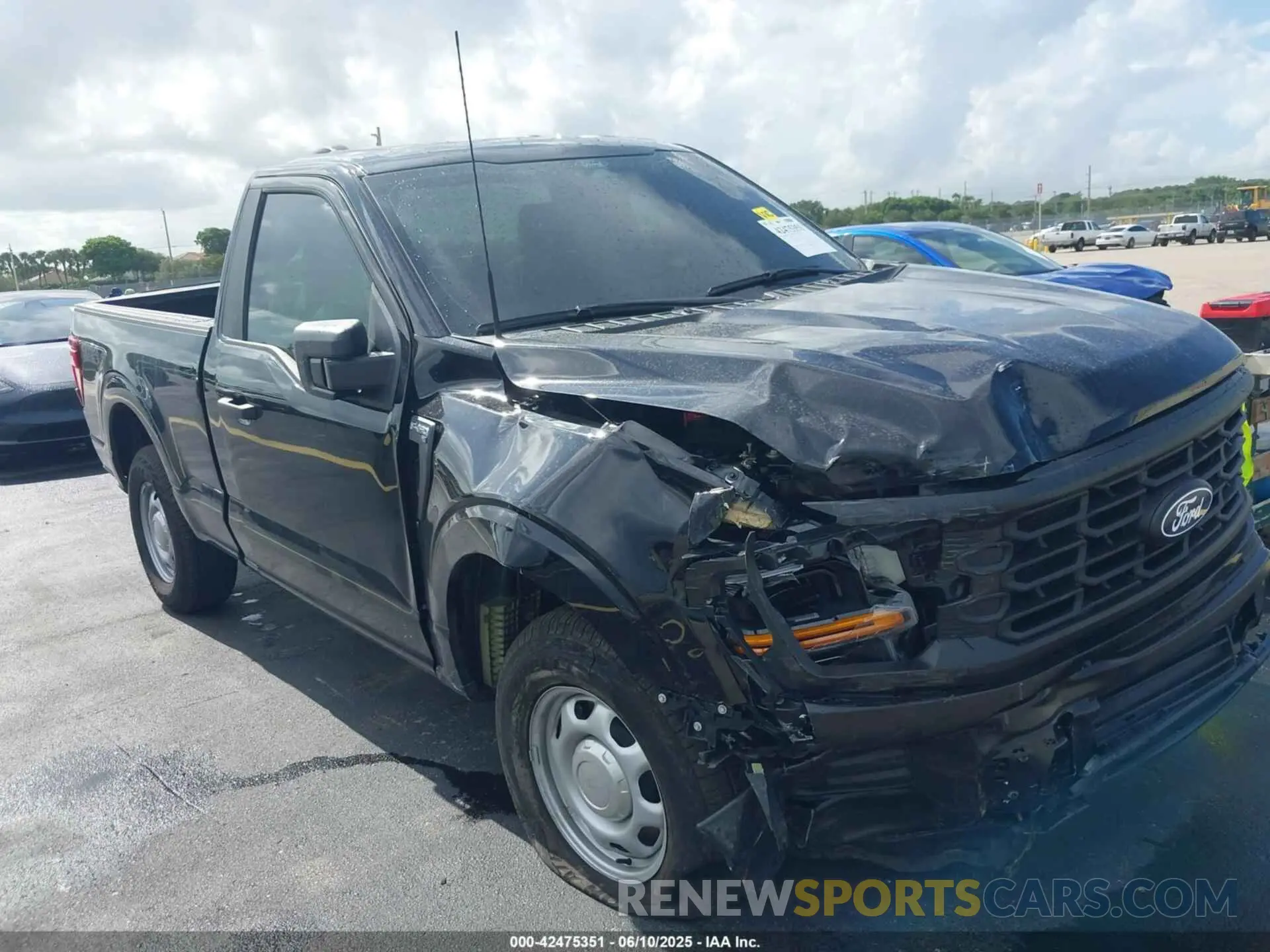 6 Photograph of a damaged car 1FTMF1L50SKD57991 FORD F-150 2025