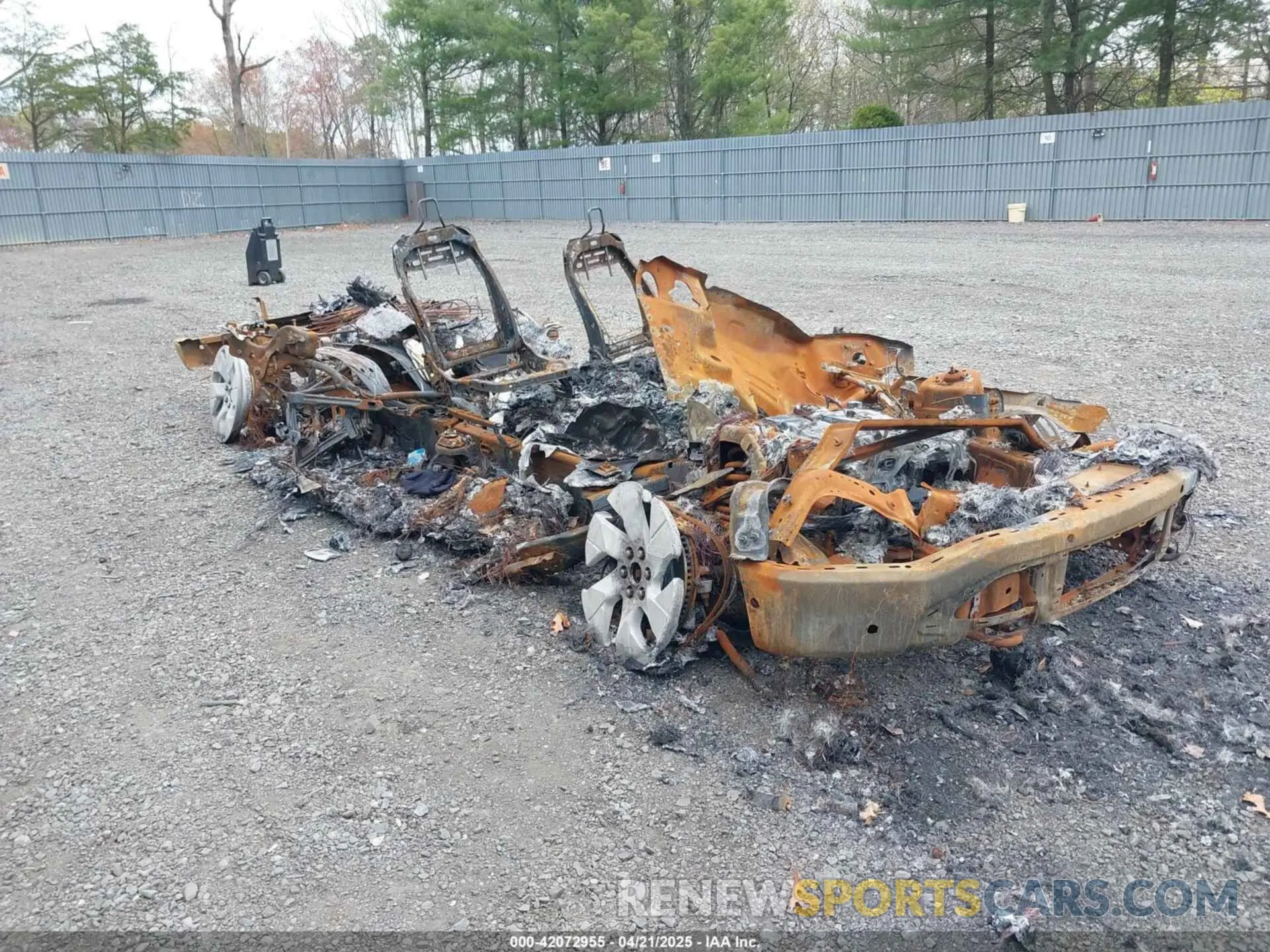 1 Photograph of a damaged car 1FT6W1EV8NWG14155 FORD F-150 LIGHTNING 2022