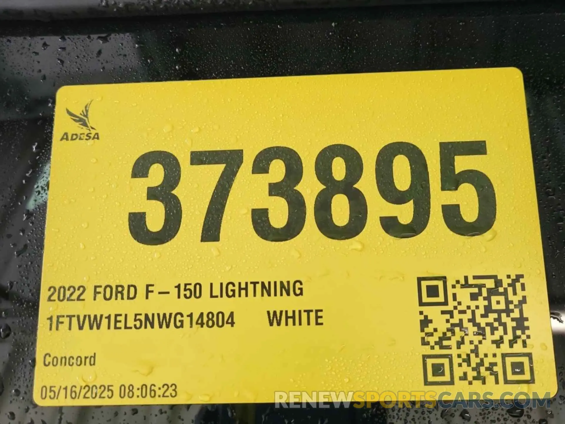 10 Photograph of a damaged car 1FTVW1EL5NWG14804 FORD F-150 LIGHTNING 2022