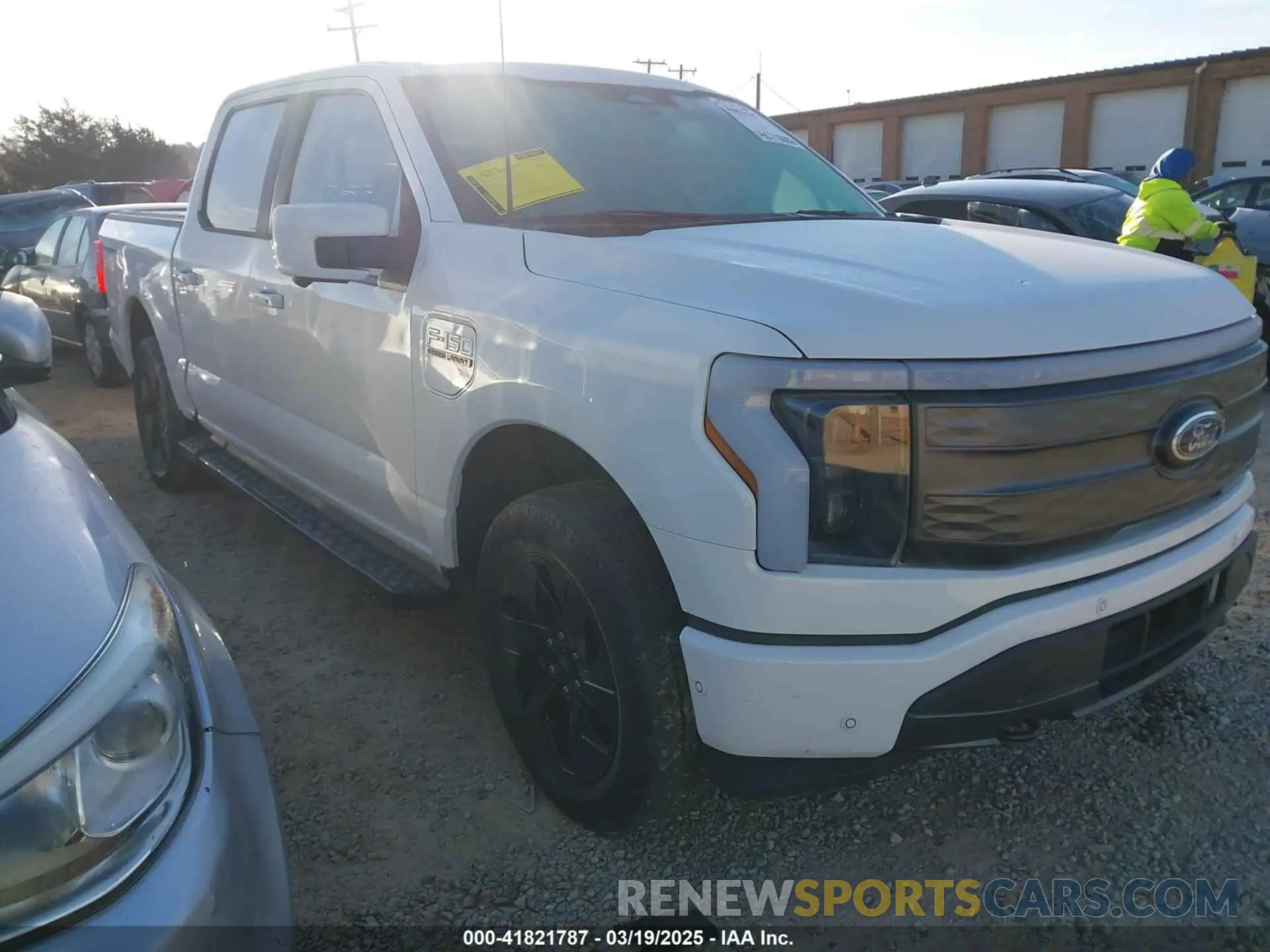 1 Photograph of a damaged car 1FTVW1EV4NWG04301 FORD F-150 LIGHTNING 2022