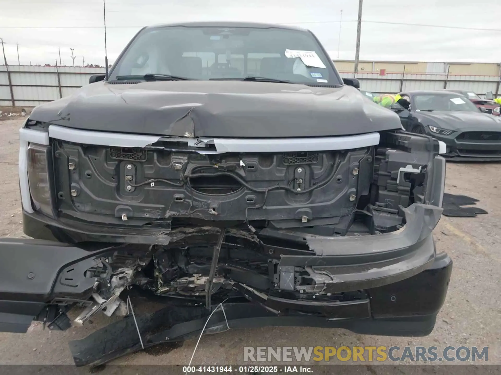 11 Photograph of a damaged car 1FT6W1EV0PWG16176 FORD F-150 LIGHTNING 2023