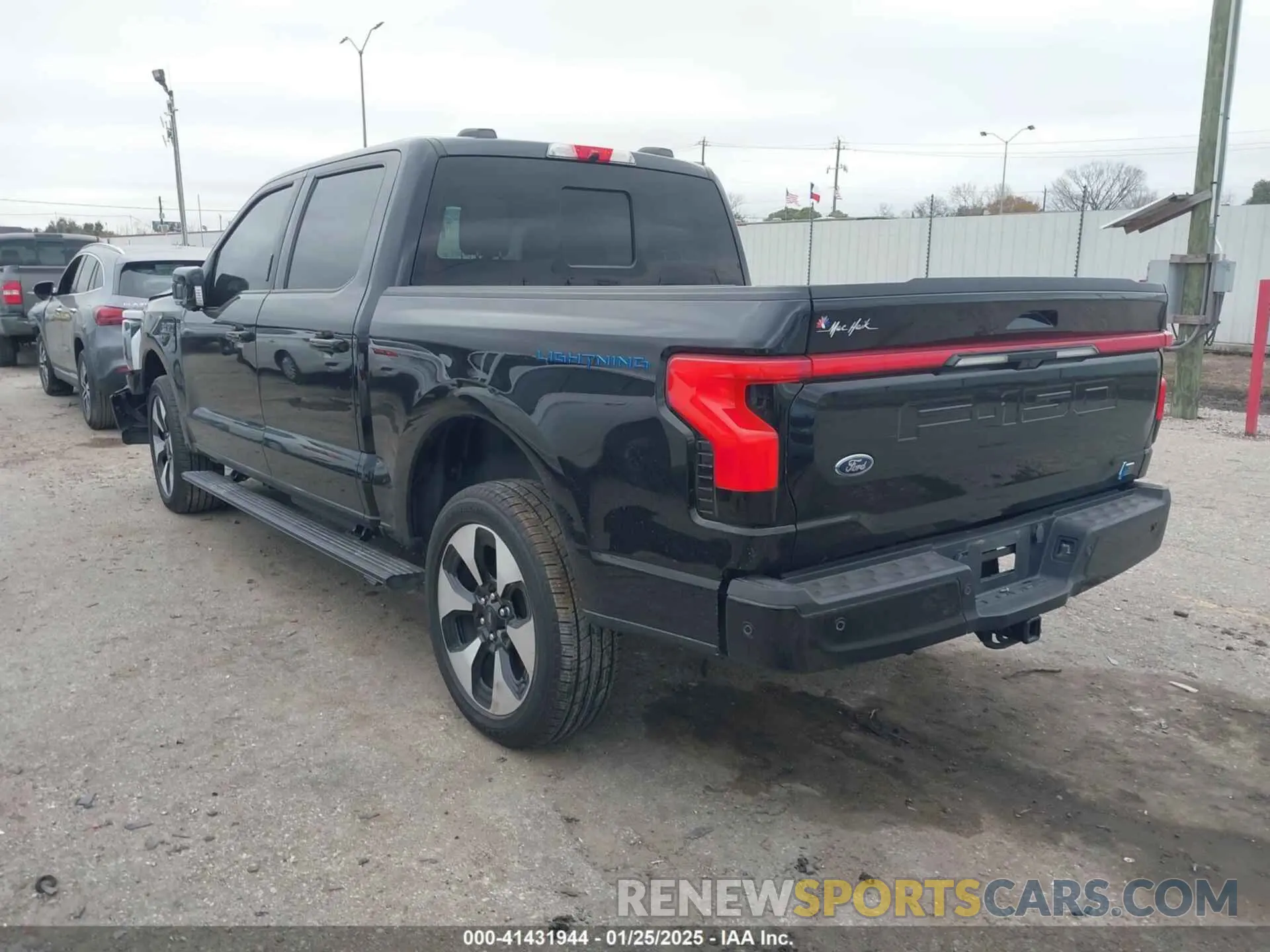 3 Photograph of a damaged car 1FT6W1EV0PWG16176 FORD F-150 LIGHTNING 2023