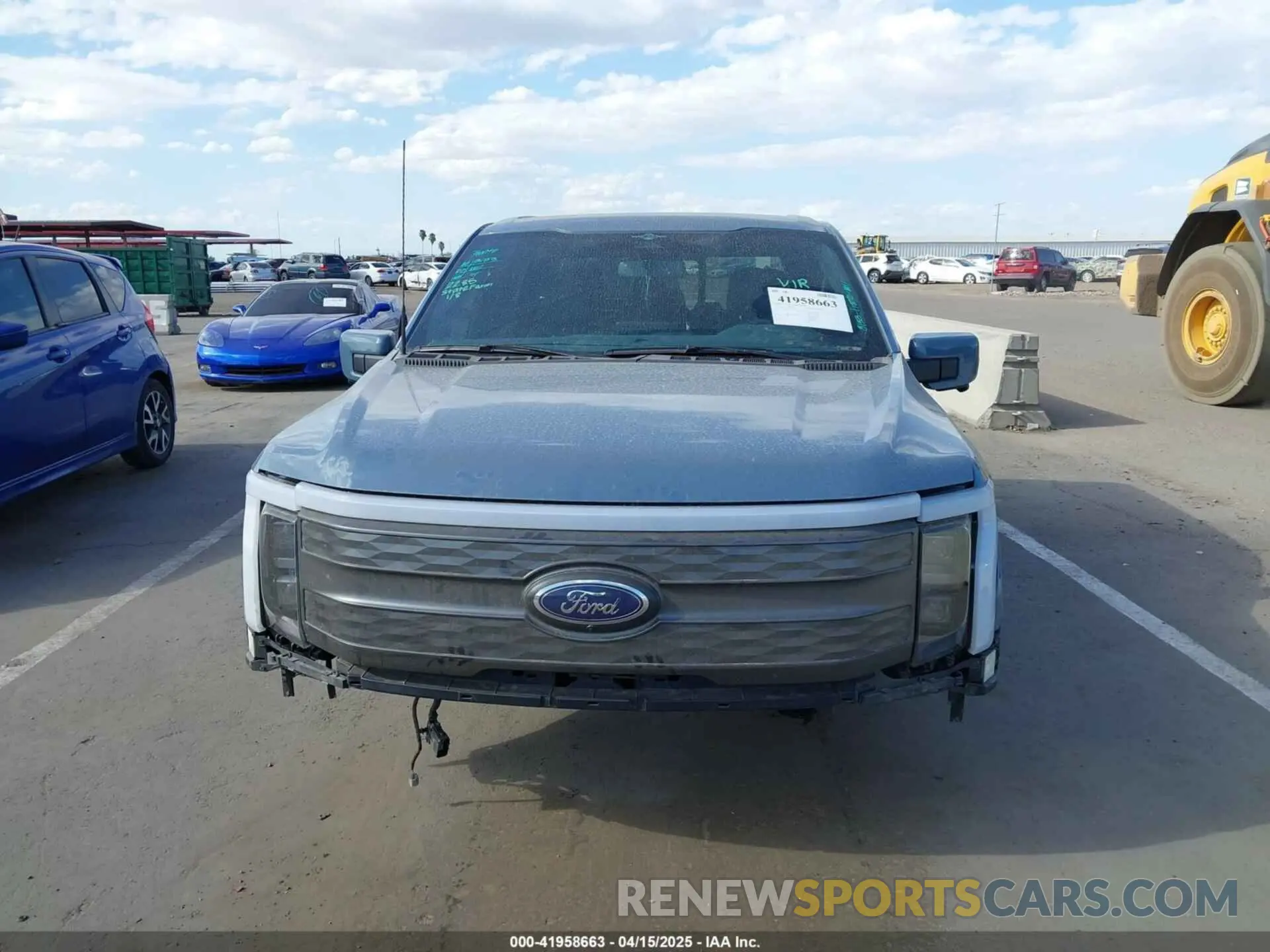 13 Photograph of a damaged car 1FT6W1EV0PWG50635 FORD F-150 LIGHTNING 2023