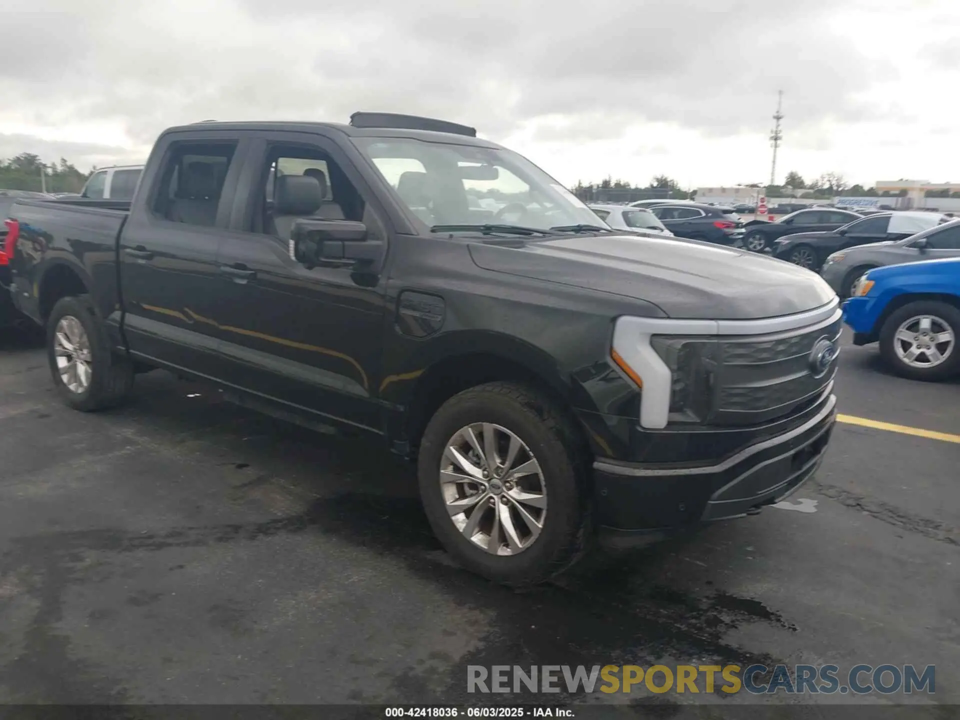 1 Photograph of a damaged car 1FT6W1EV3PWG08587 FORD F-150 LIGHTNING 2023