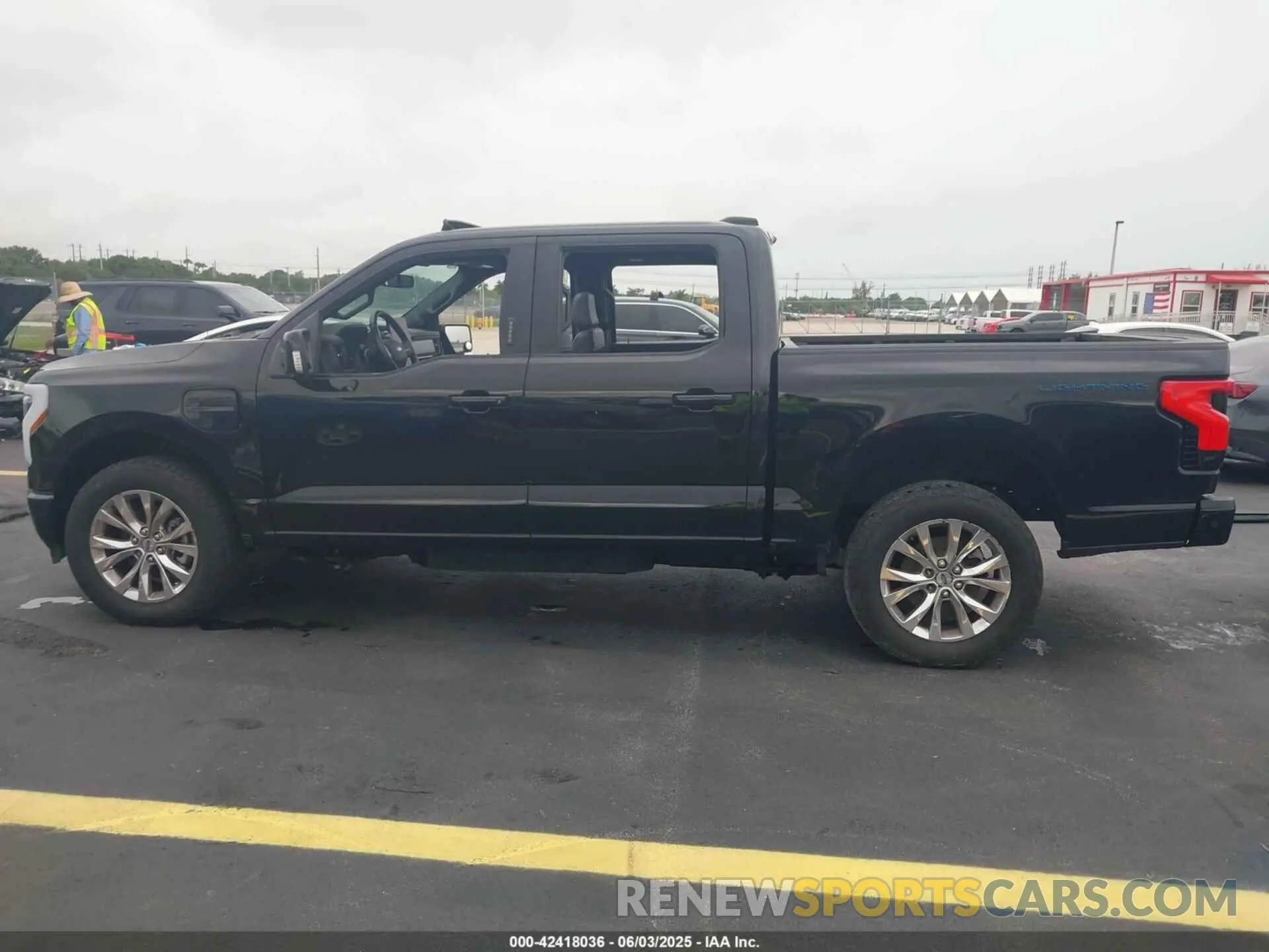 13 Photograph of a damaged car 1FT6W1EV3PWG08587 FORD F-150 LIGHTNING 2023