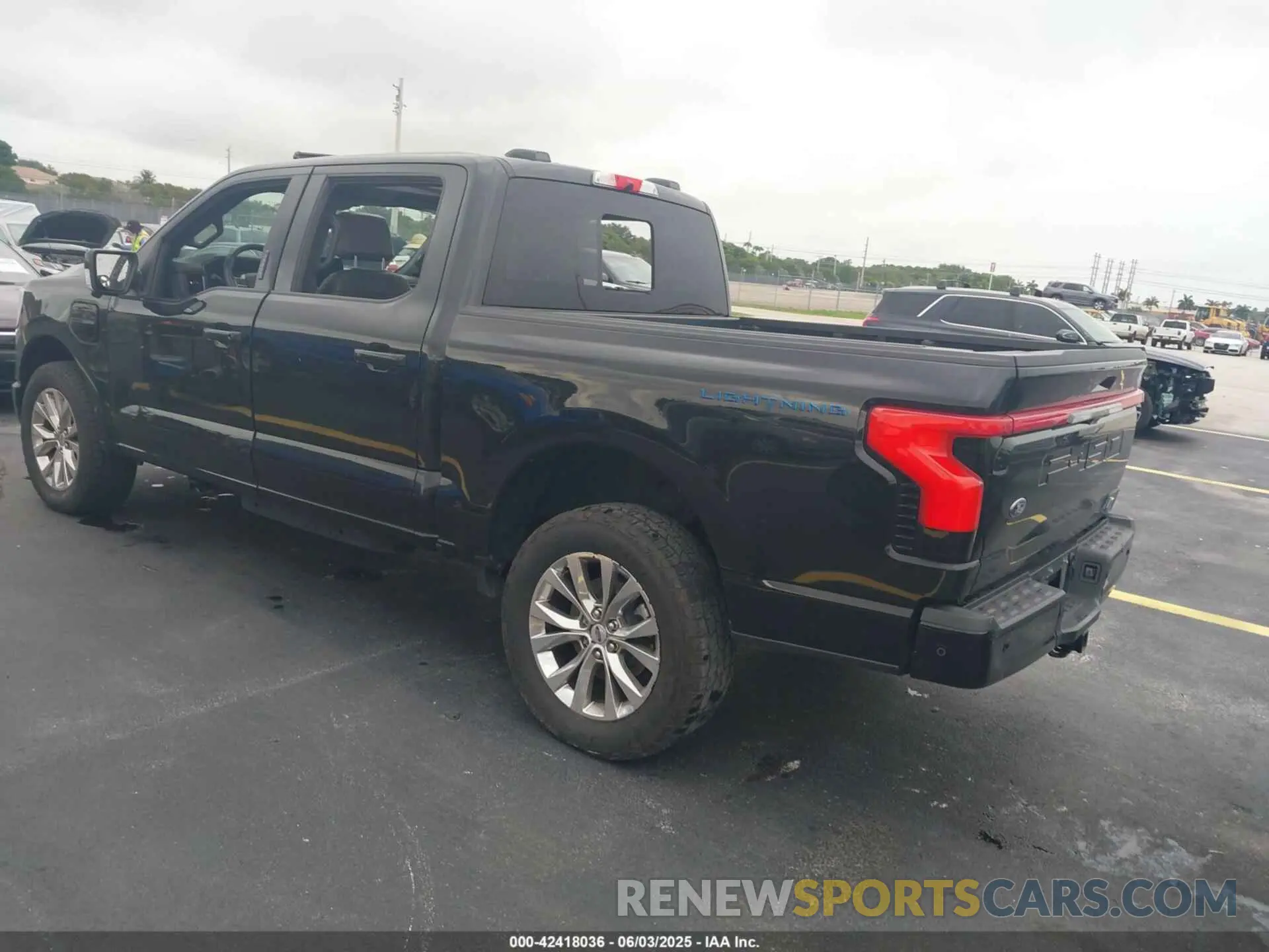3 Photograph of a damaged car 1FT6W1EV3PWG08587 FORD F-150 LIGHTNING 2023