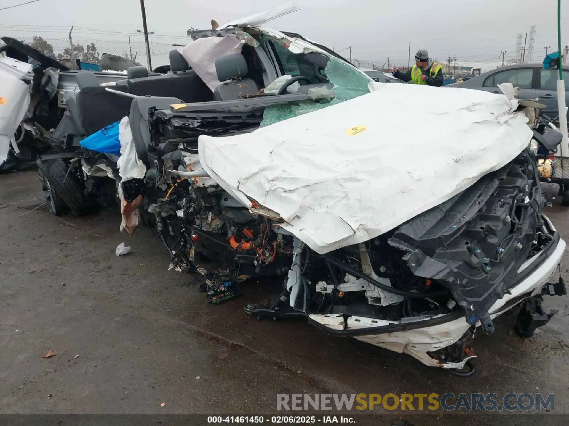 1 Photograph of a damaged car 1FT6W1EV8PWG05765 FORD F-150 LIGHTNING 2023