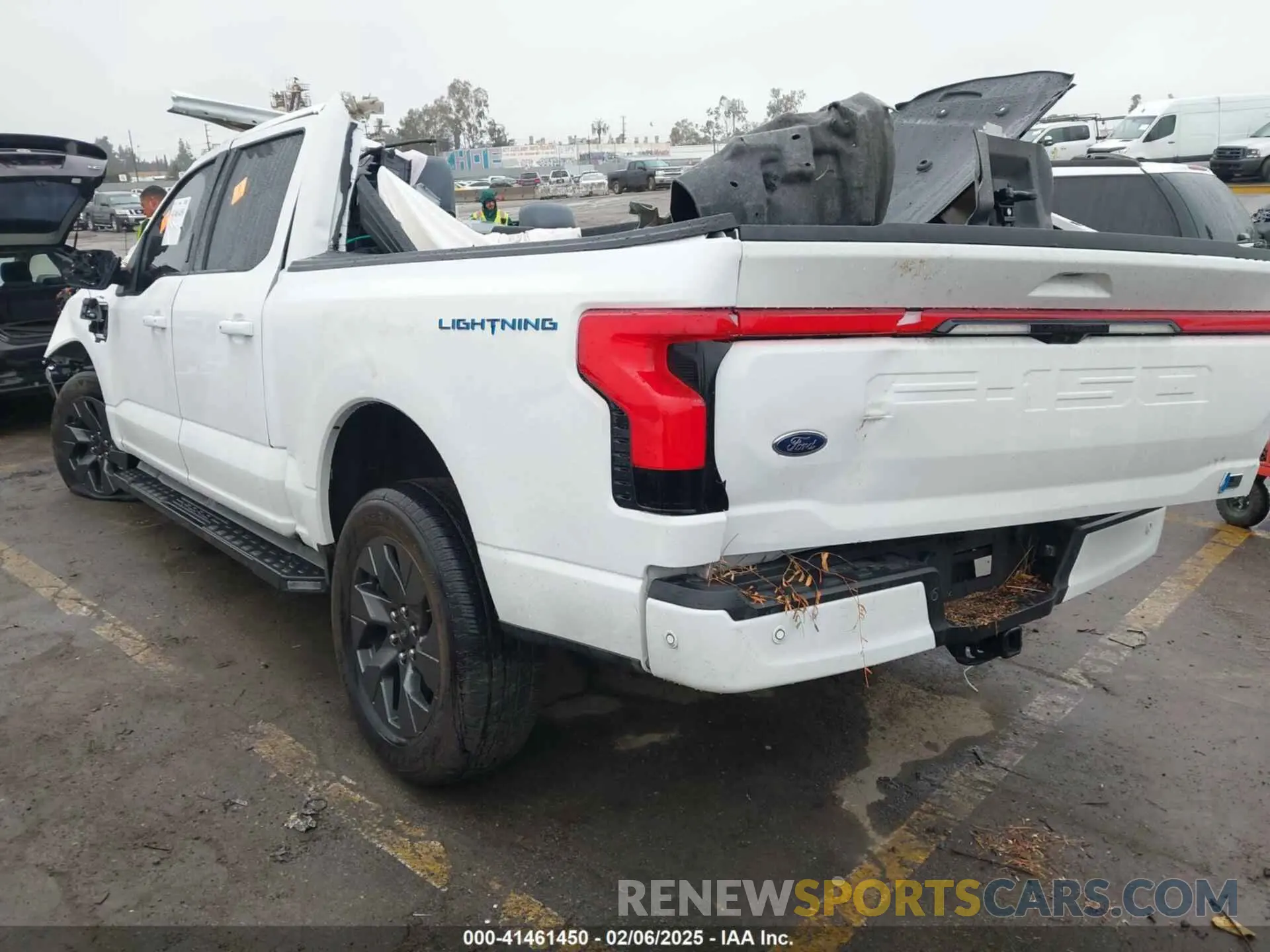 3 Photograph of a damaged car 1FT6W1EV8PWG05765 FORD F-150 LIGHTNING 2023