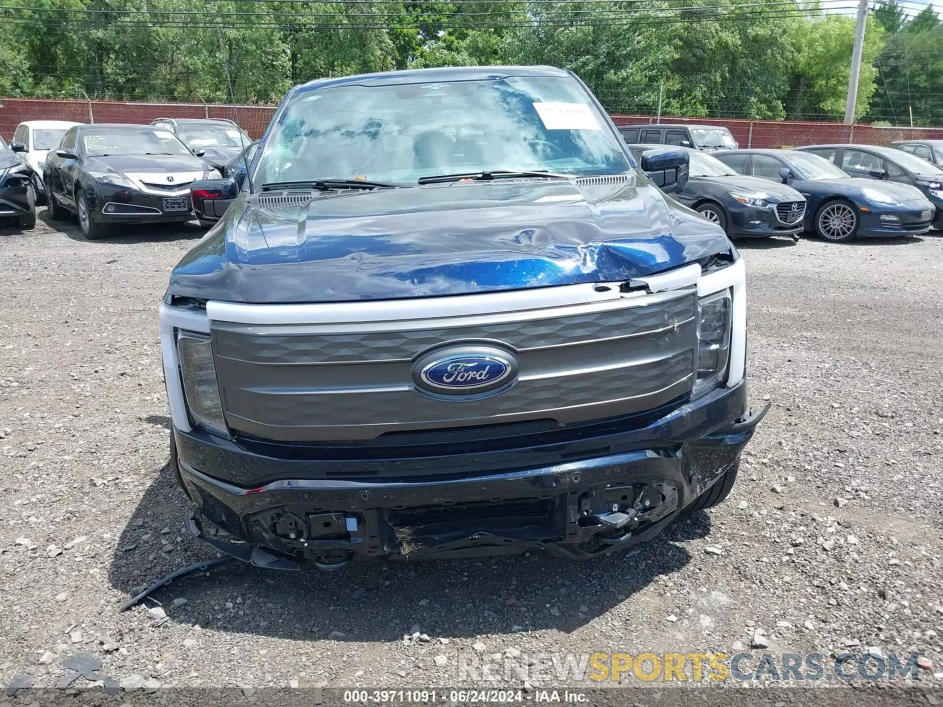 12 Photograph of a damaged car 1FT6W1EVXPWG42428 FORD F-150 LIGHTNING 2023