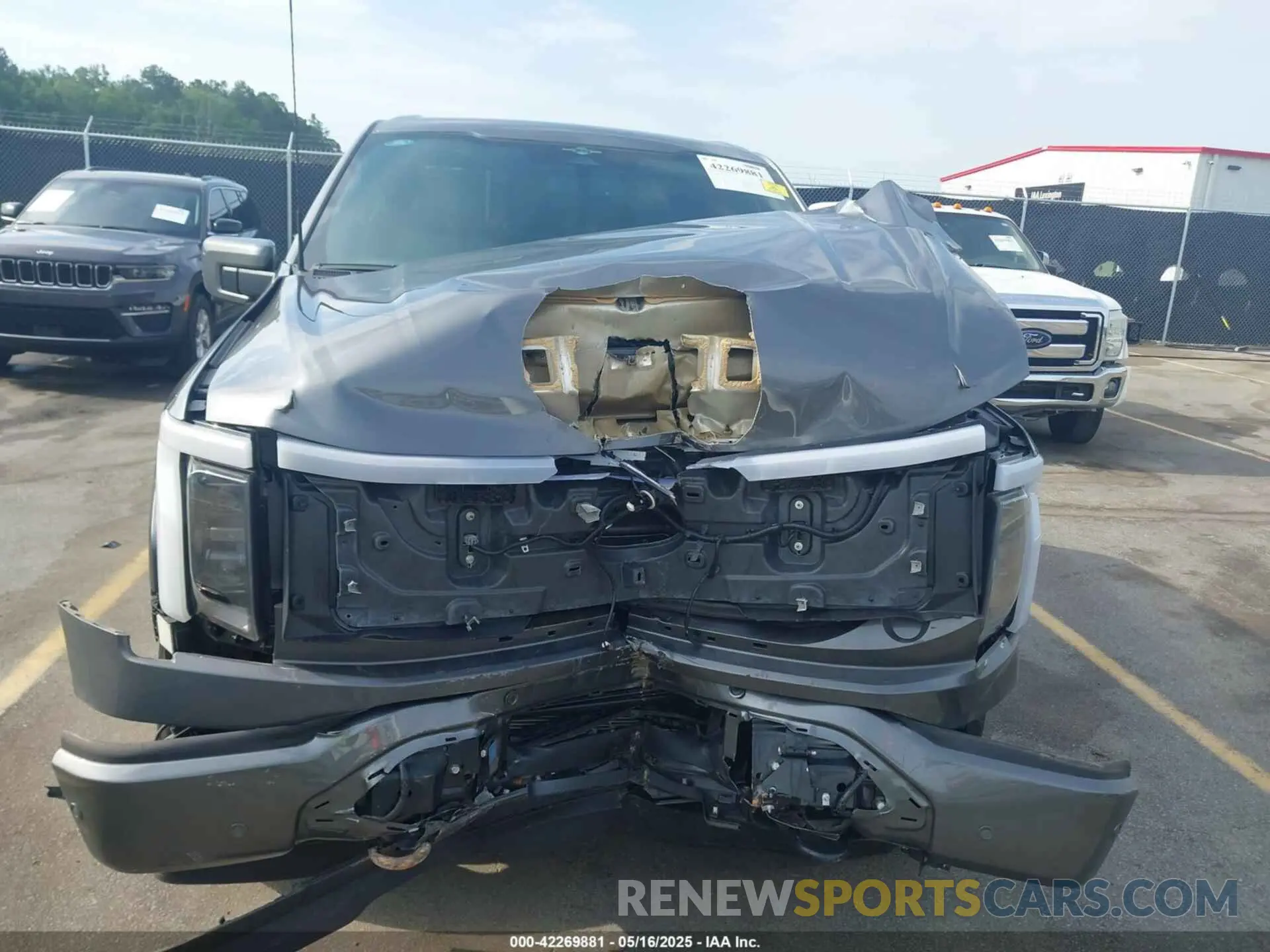 12 Photograph of a damaged car 1FT6W1EVXPWG49668 FORD F-150 LIGHTNING 2023