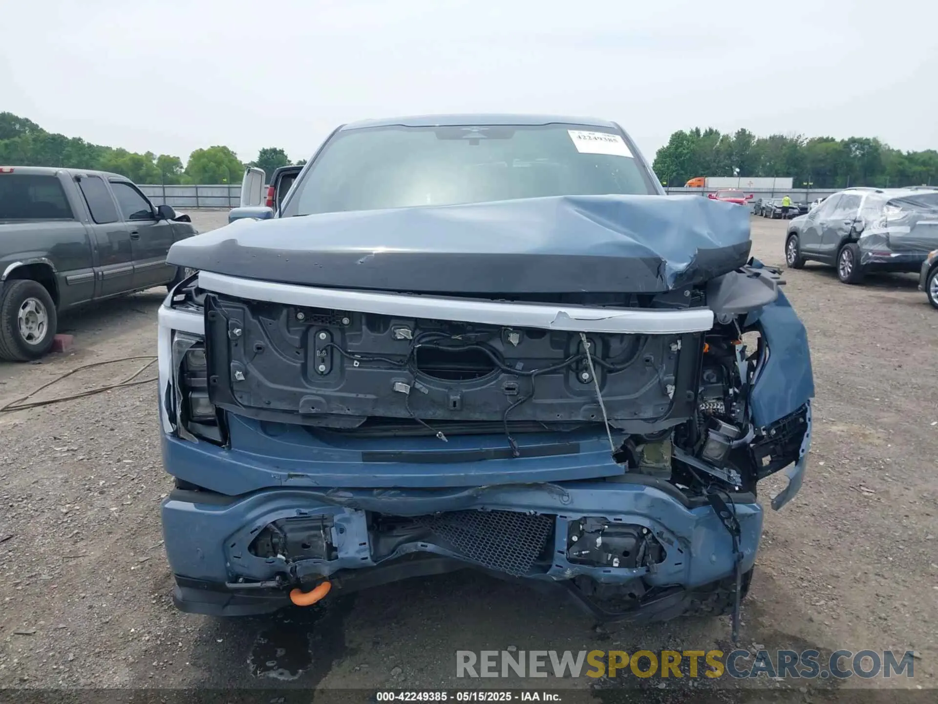 11 Photograph of a damaged car 1FT6W1EVXPWG53591 FORD F-150 LIGHTNING 2023