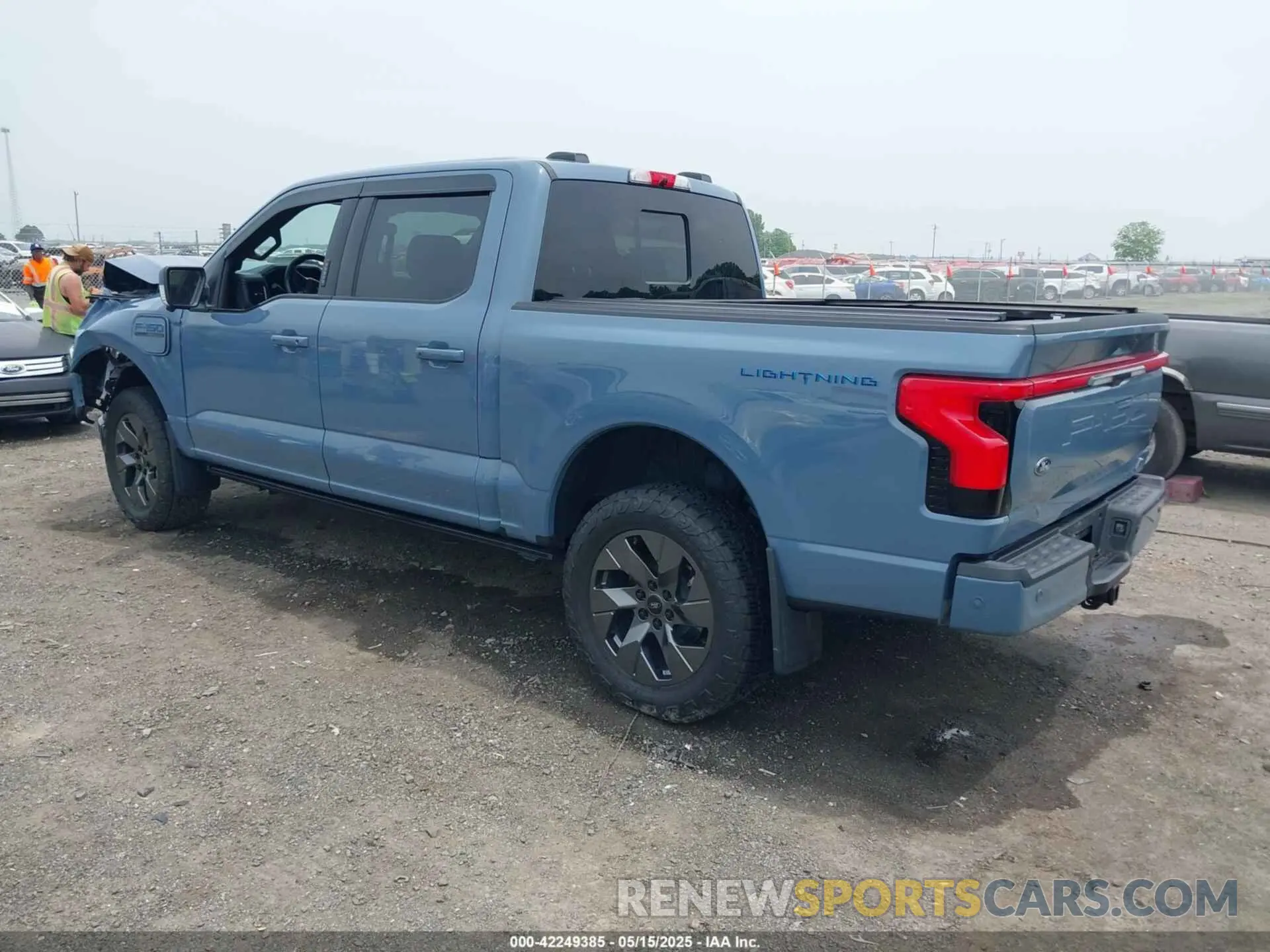 3 Photograph of a damaged car 1FT6W1EVXPWG53591 FORD F-150 LIGHTNING 2023