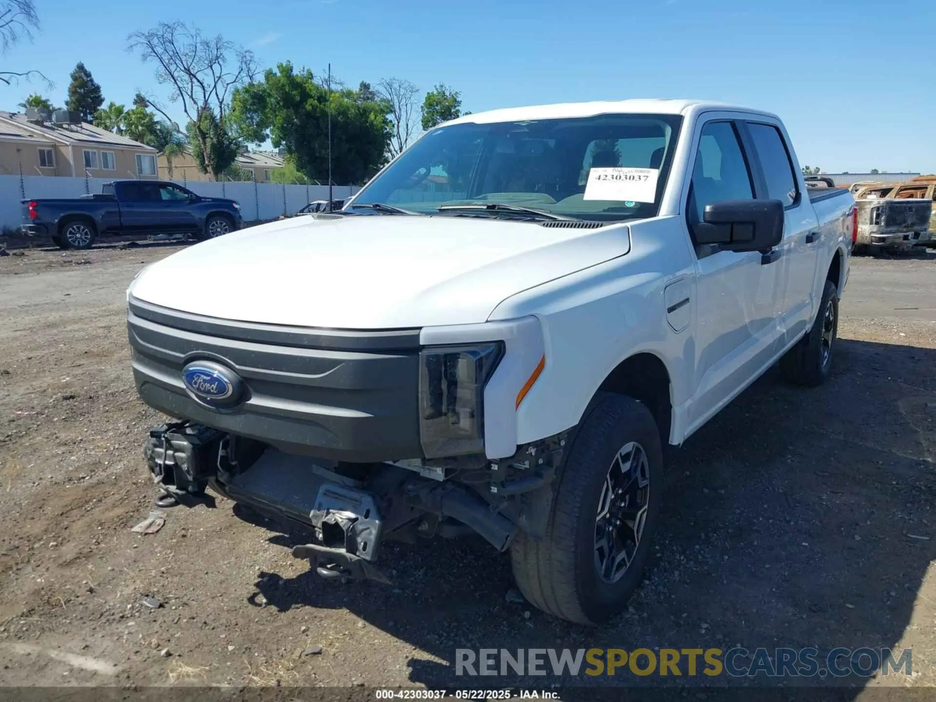 2 Photograph of a damaged car 1FTVW1EL0PWG13871 FORD F-150 LIGHTNING 2023