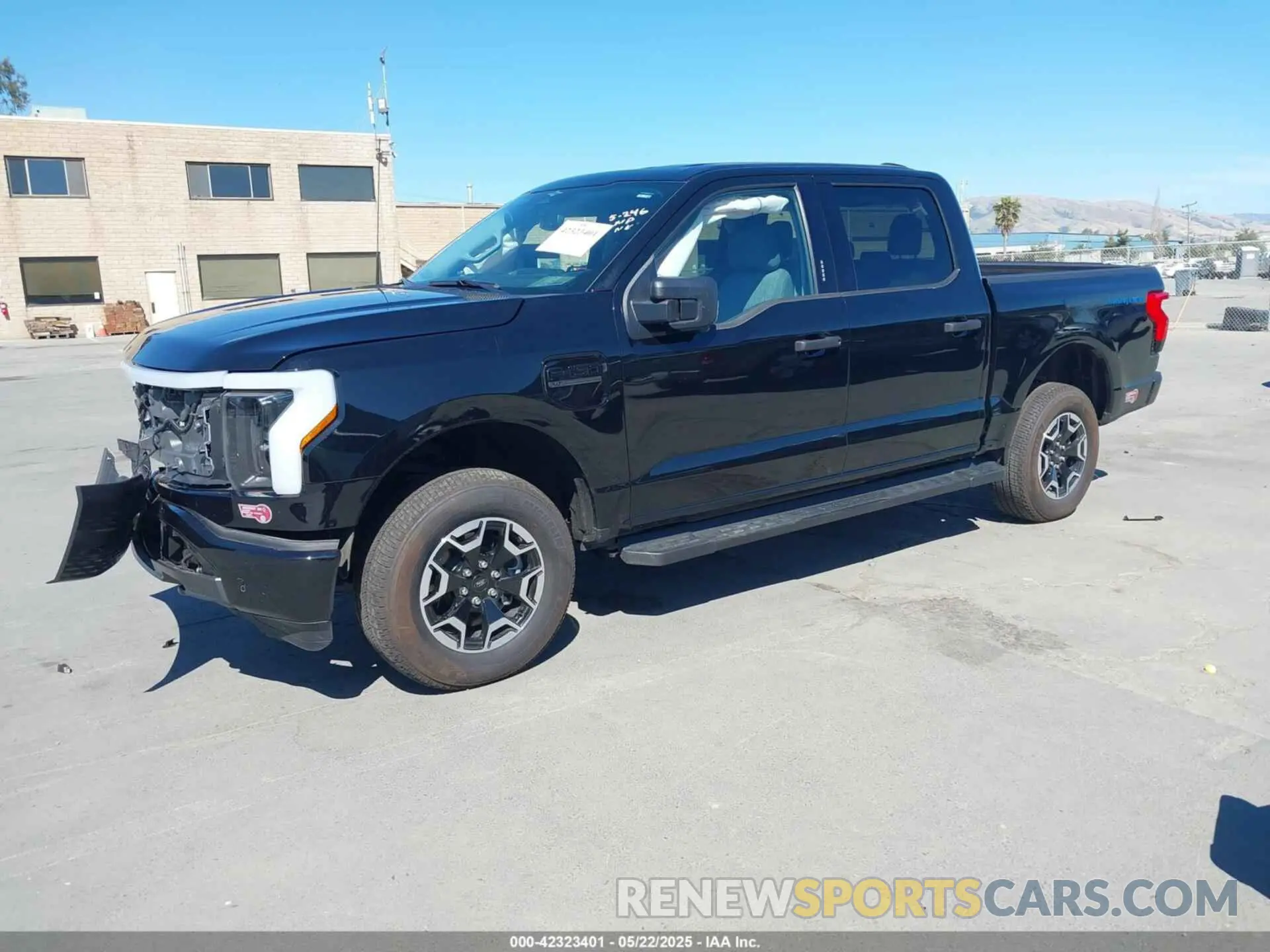 2 Photograph of a damaged car 1FTVW1EL6PWG60080 FORD F-150 LIGHTNING 2023
