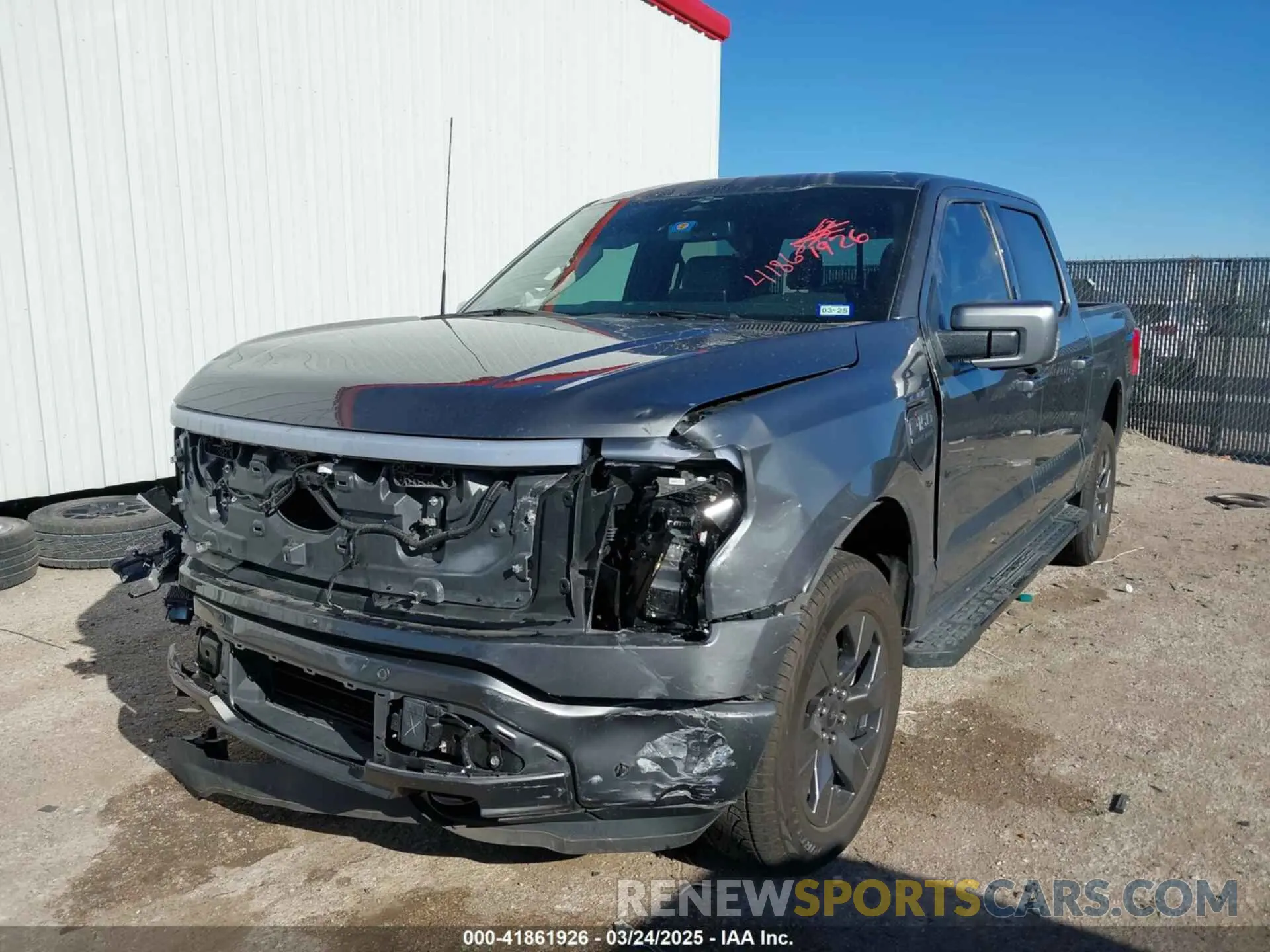 2 Photograph of a damaged car 1FTVW1EL8PWG06781 FORD F-150 LIGHTNING 2023
