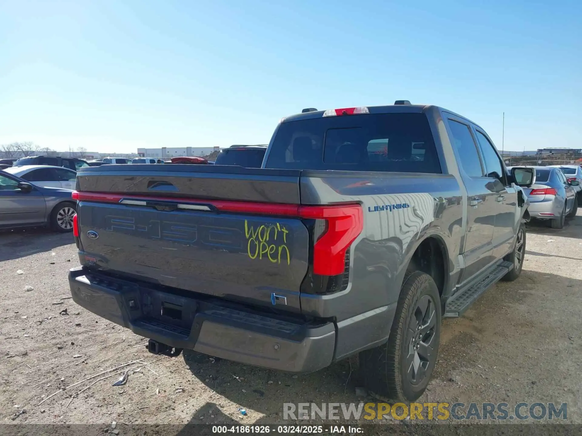 4 Photograph of a damaged car 1FTVW1EL8PWG06781 FORD F-150 LIGHTNING 2023
