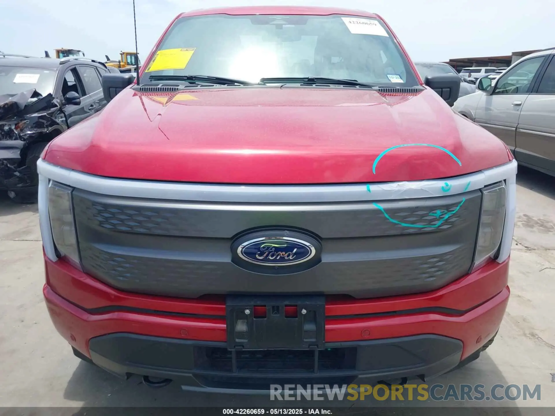 12 Photograph of a damaged car 1FTVW1EL8PWG33656 FORD F-150 LIGHTNING 2023