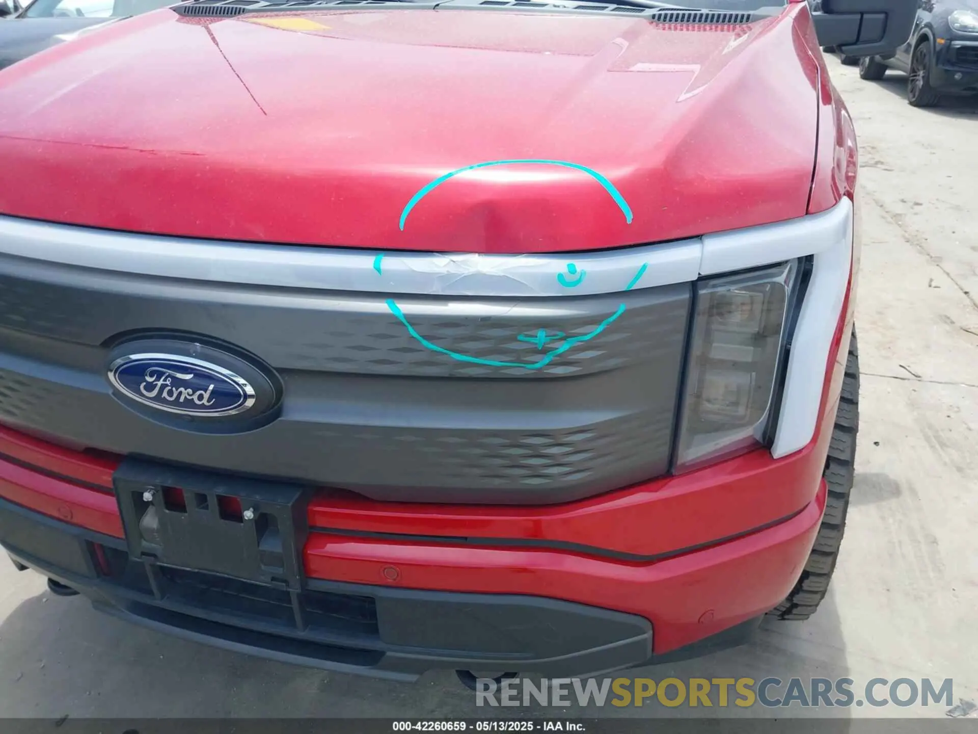 6 Photograph of a damaged car 1FTVW1EL8PWG33656 FORD F-150 LIGHTNING 2023