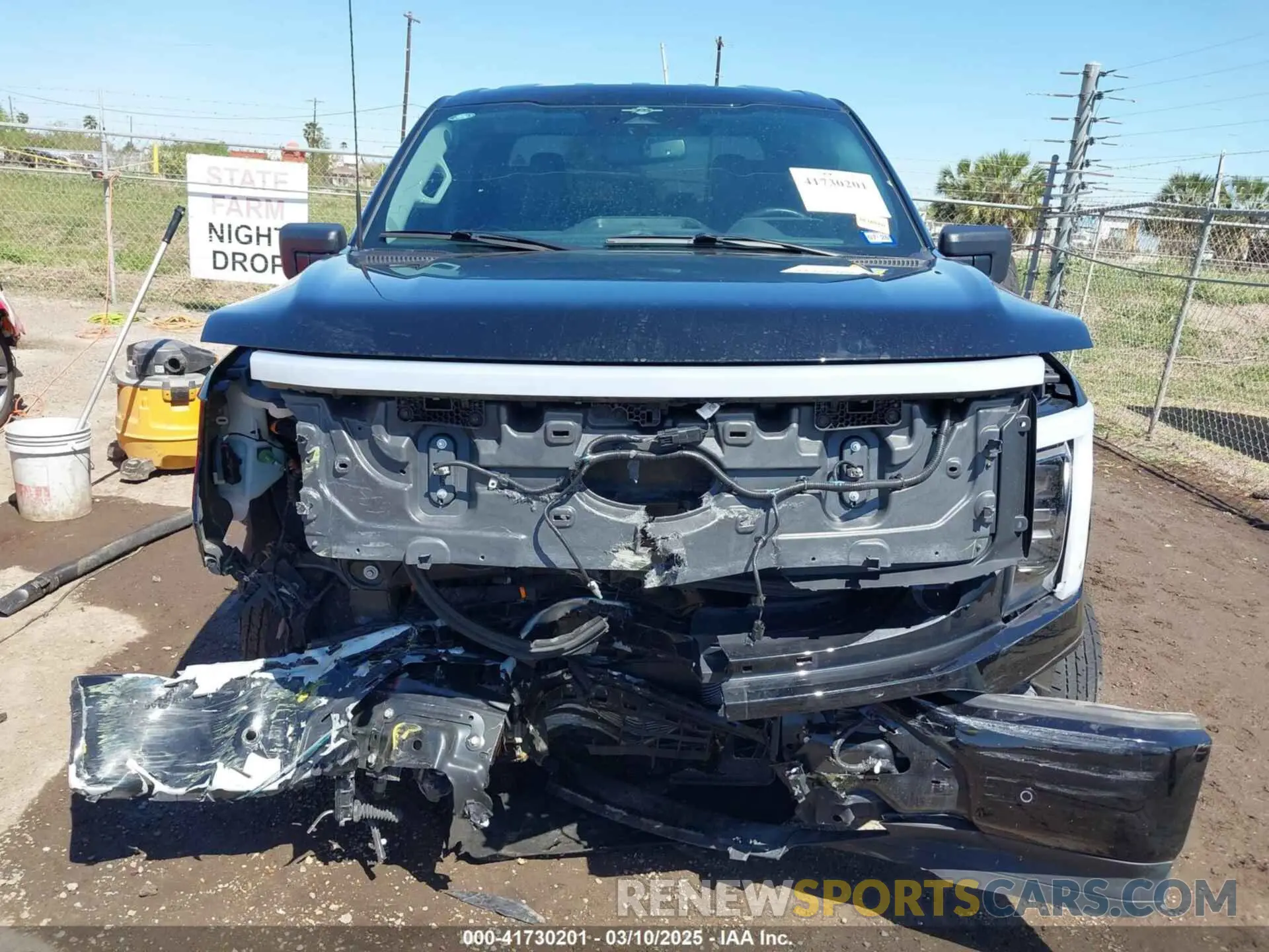 12 Photograph of a damaged car 1FTVW1EV0PWG52297 FORD F-150 LIGHTNING 2023